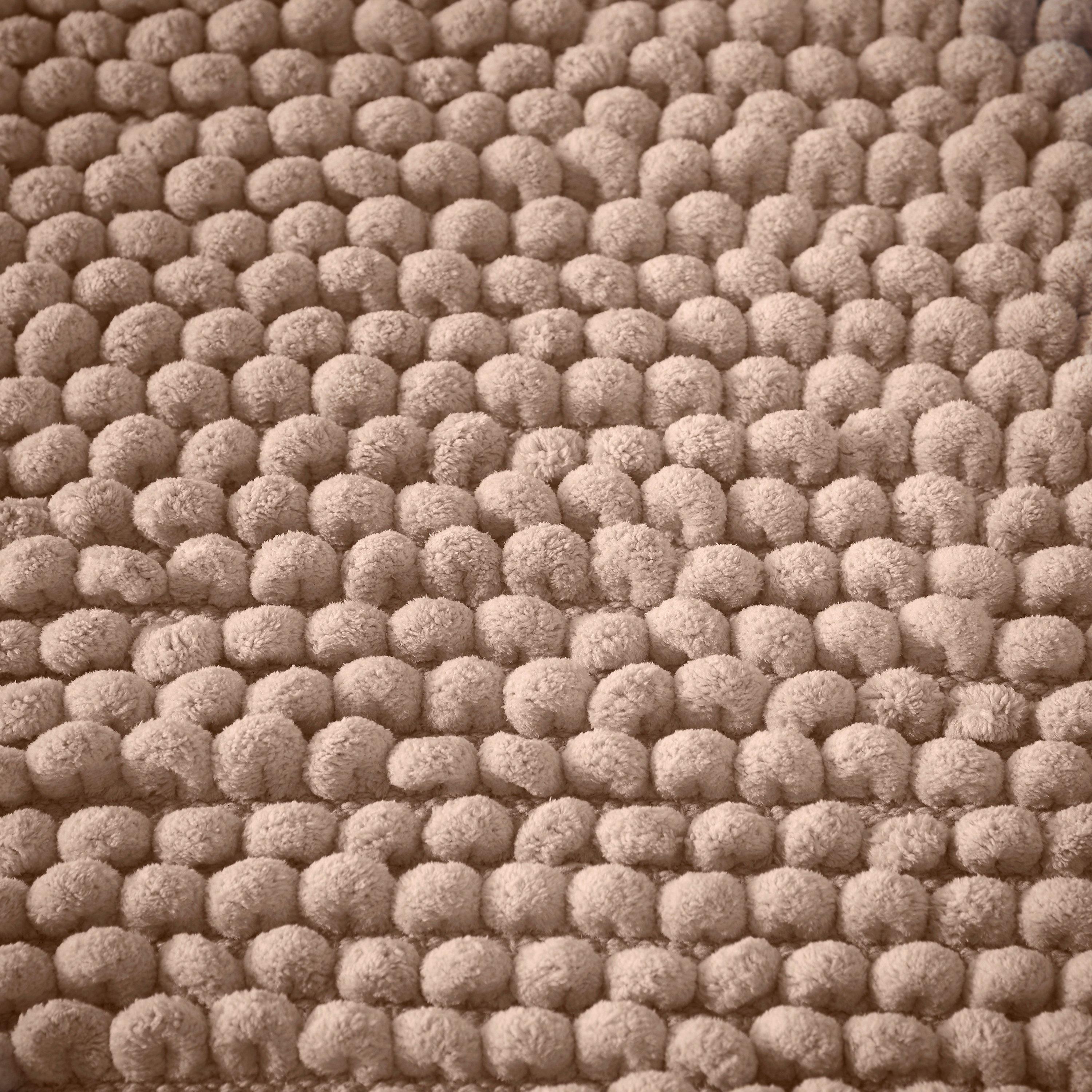Natural - Bianca - Aspen Bobble Bath Mat - 3