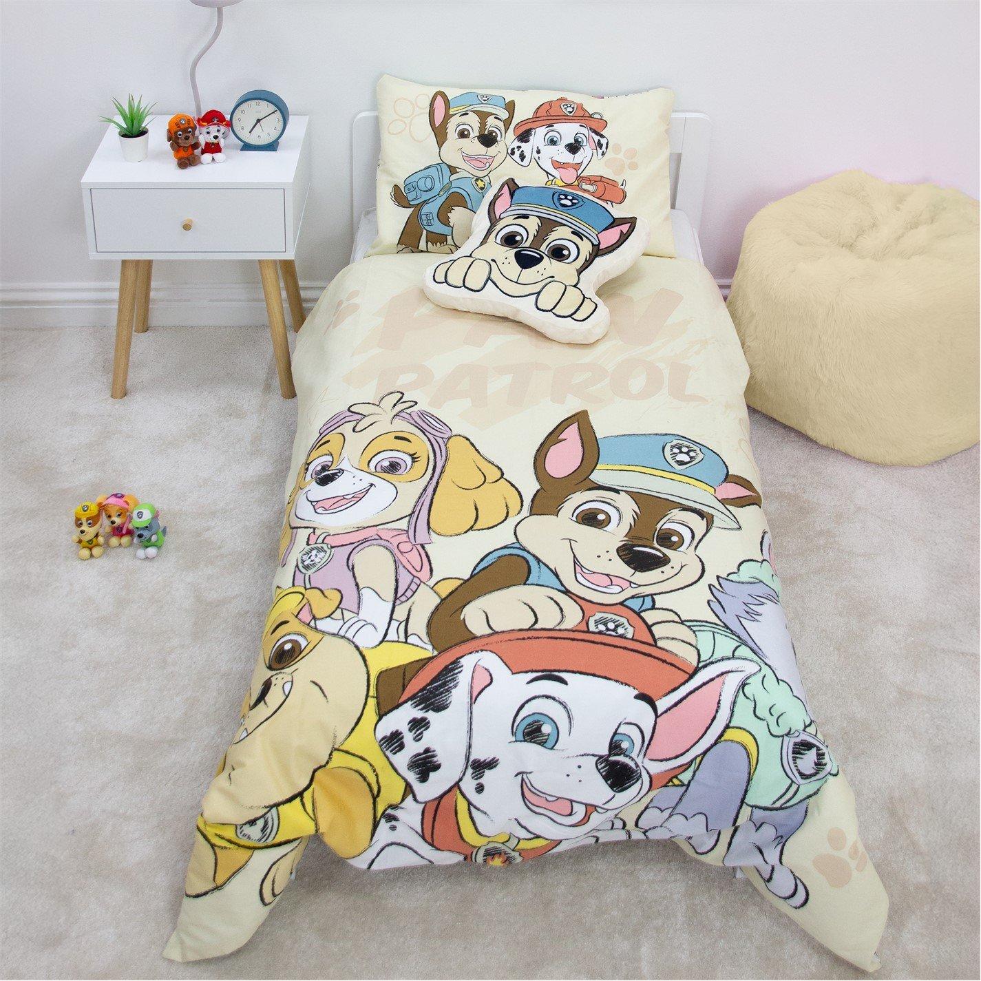 Multicolour - Paw Patrol - Paw Patorl Sketchy Junior Panel Duvet - 1