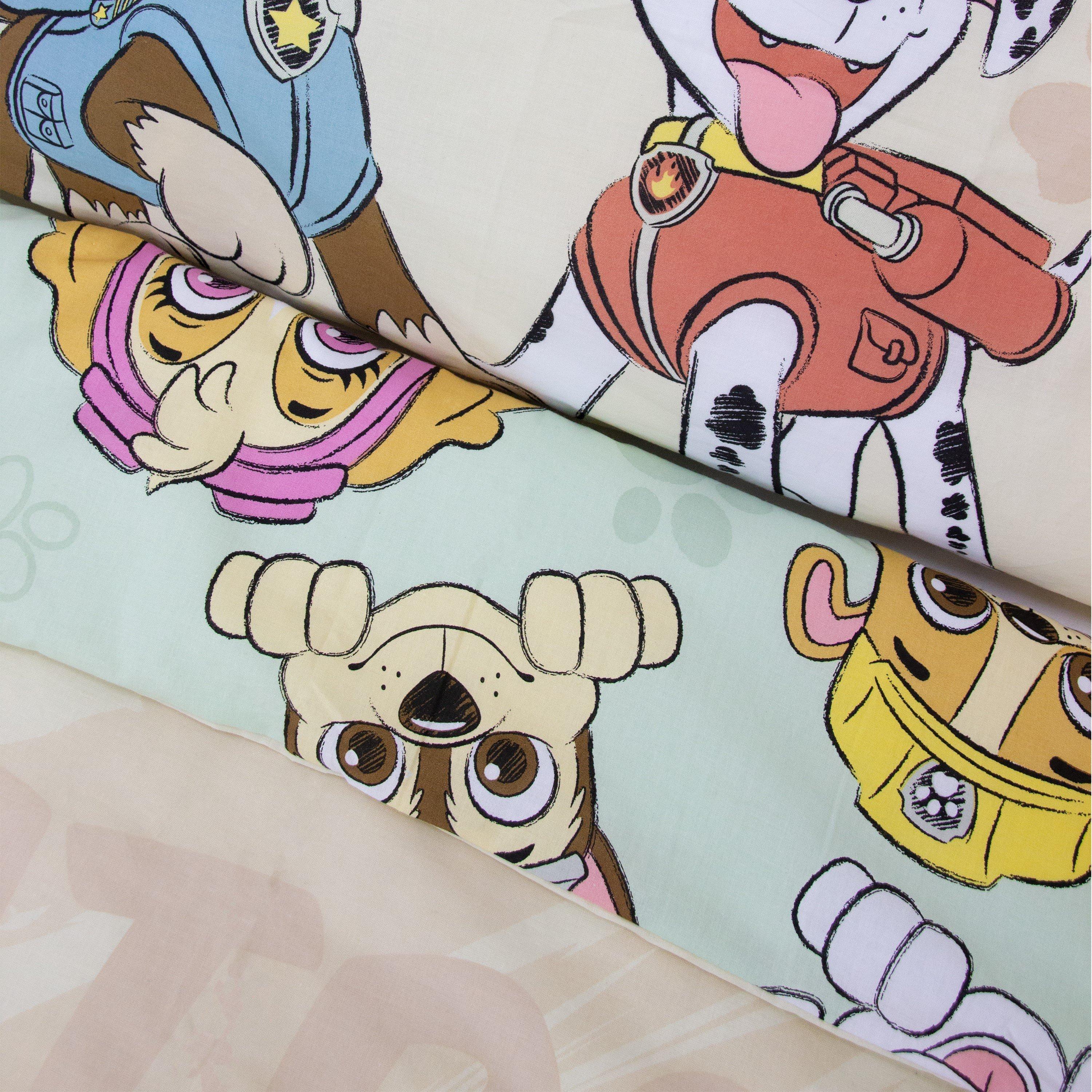 Multicolour - Paw Patrol - Paw Patorl Sketchy Junior Panel Duvet - 8