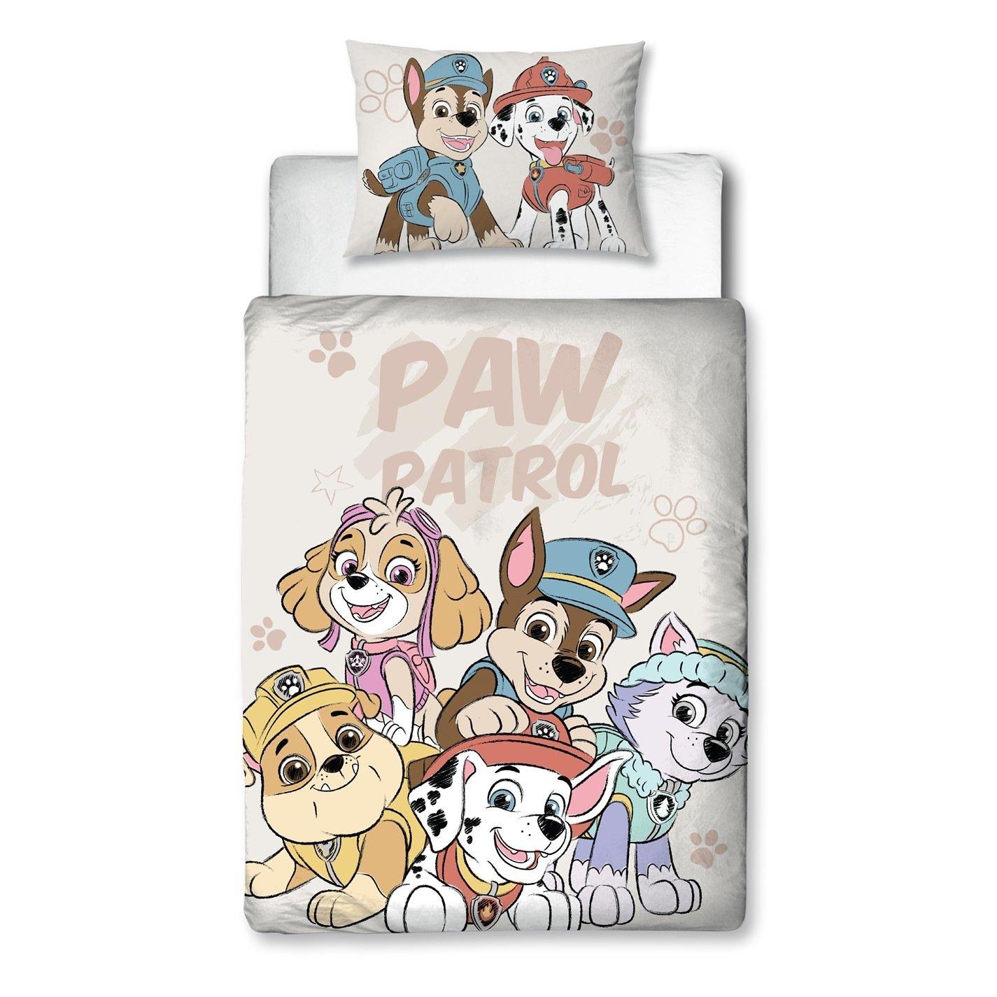 Multicolour - Paw Patrol - Paw Patorl Sketchy Junior Panel Duvet - 10