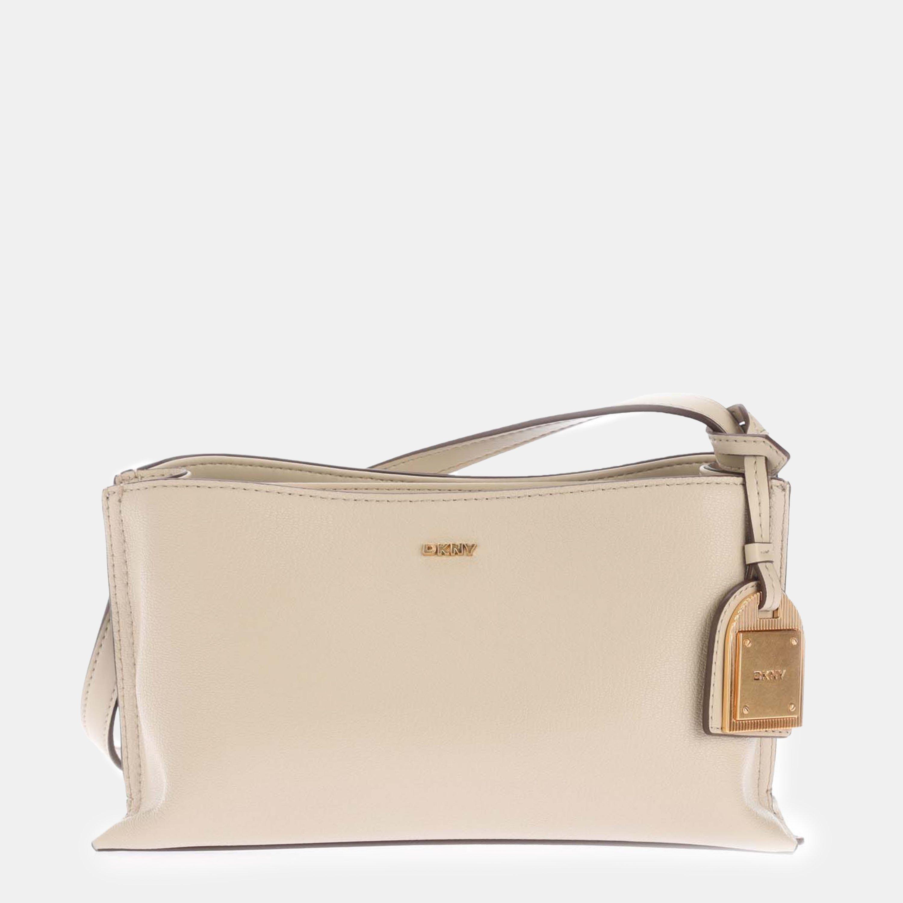 Grey - DKNY - Alya Crossbody Bag - 1