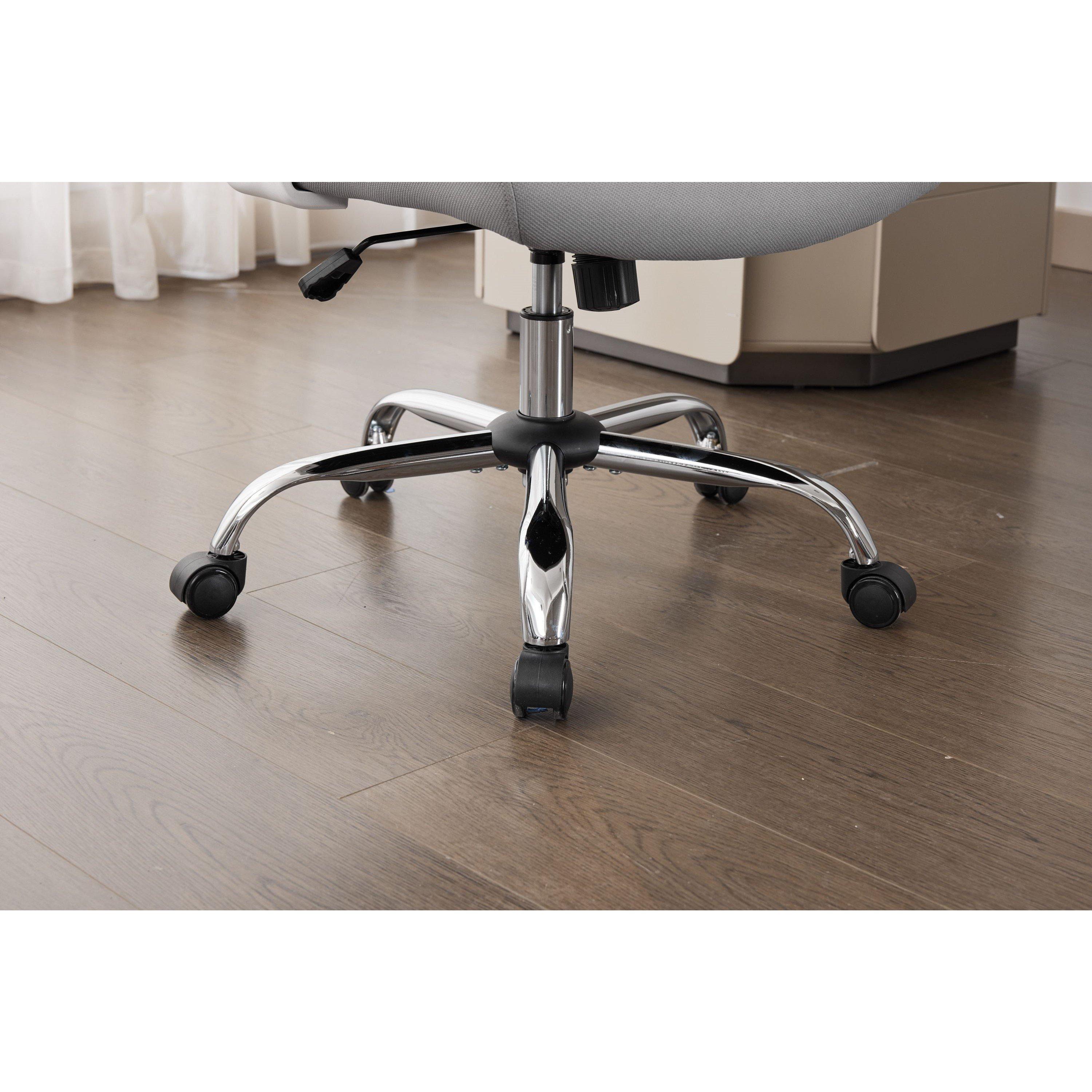 Grey/White - Shankar - Prime Mesh Office Chair - 6