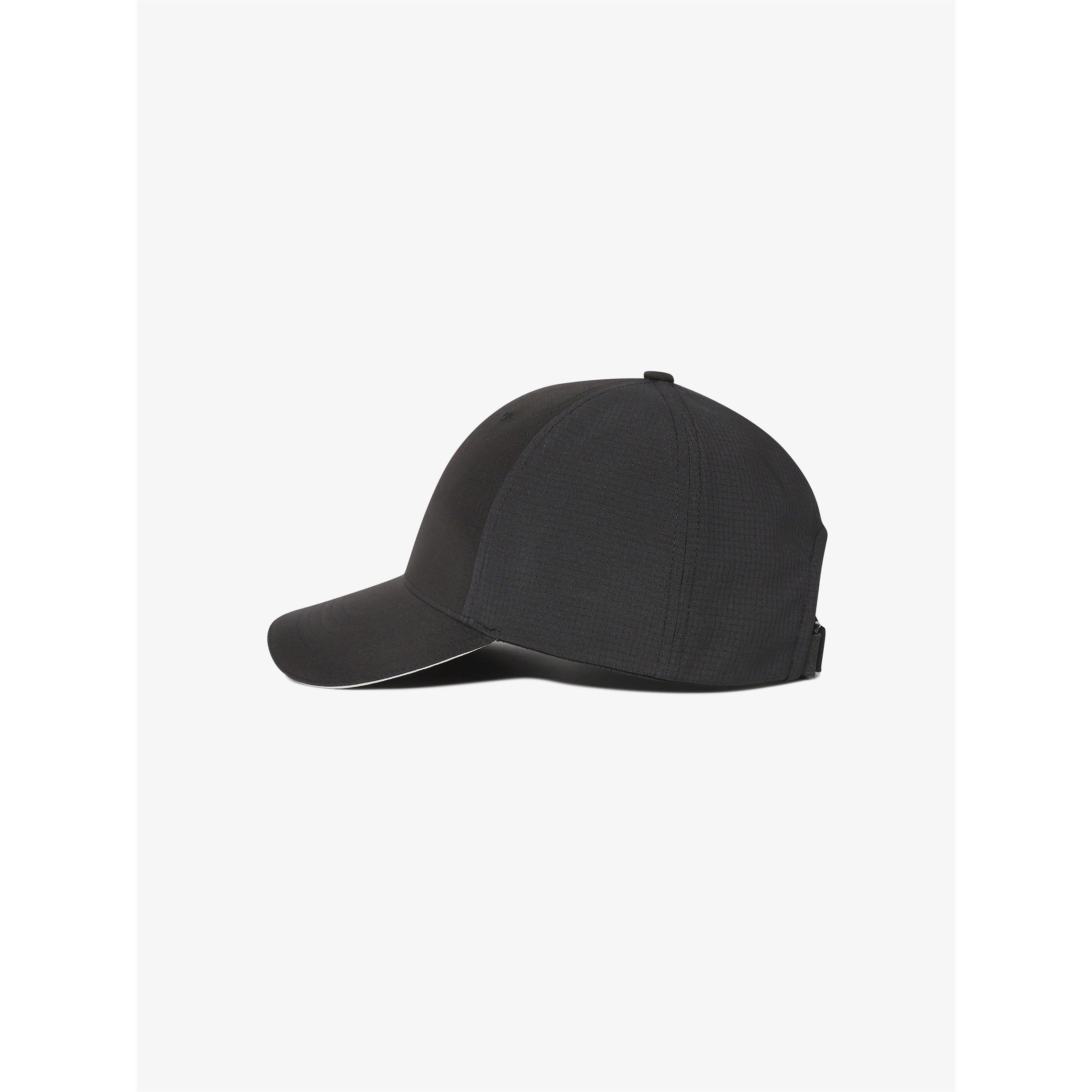 BLACK - Fila - F Box Woven Baseball Cap - 3