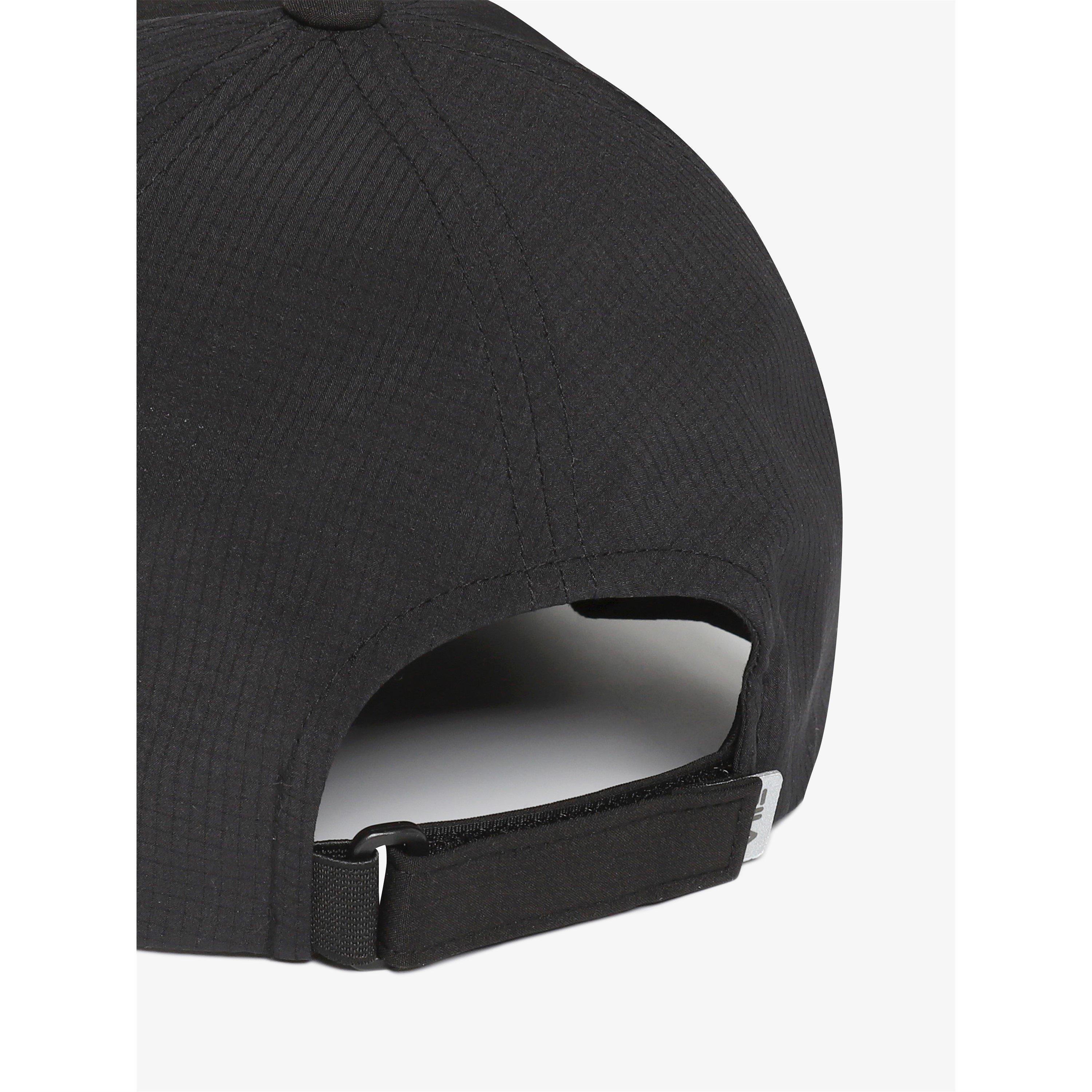 BLACK - Fila - F Box Woven Baseball Cap - 5