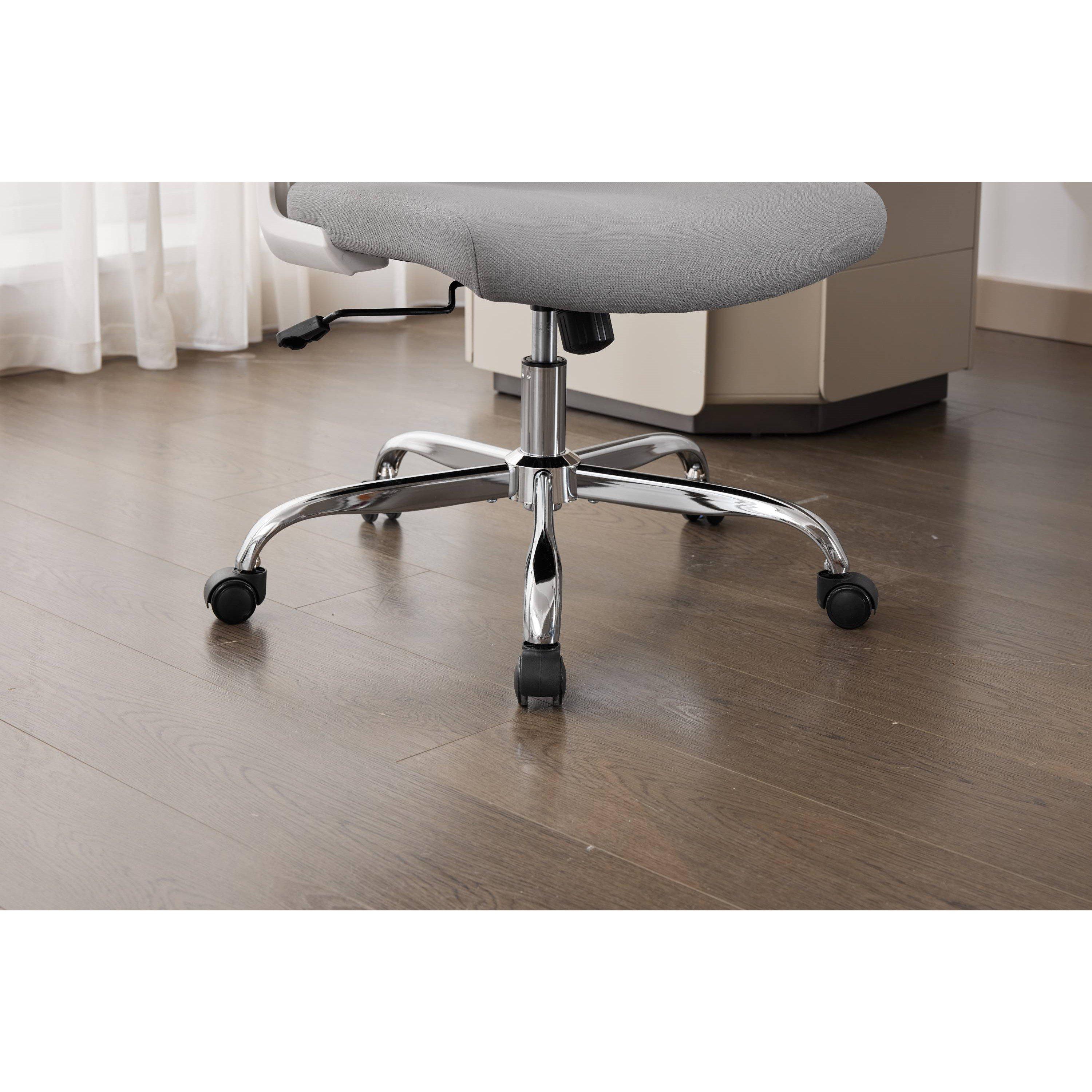Grey/White - Shankar - Supreme Mesh Office Chair - 6