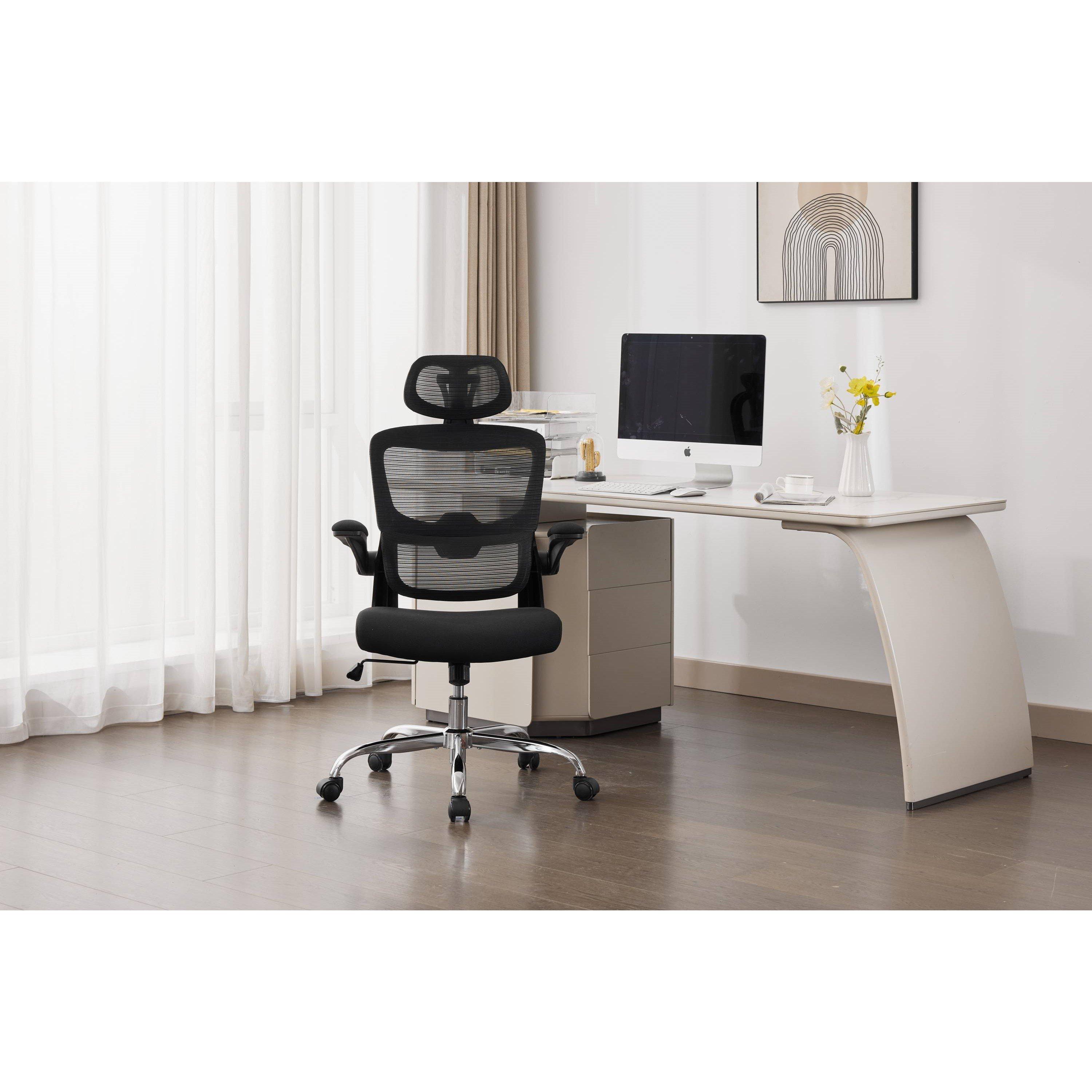 Black - Shankar - Supreme Mesh Office Chair - 2