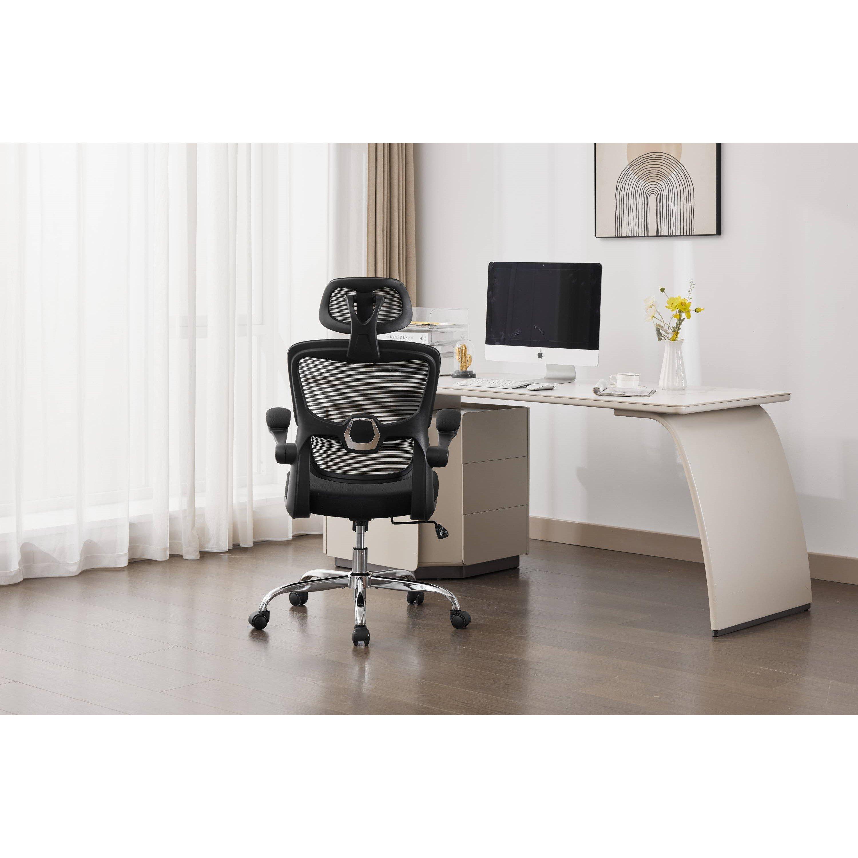Black - Shankar - Supreme Mesh Office Chair - 3
