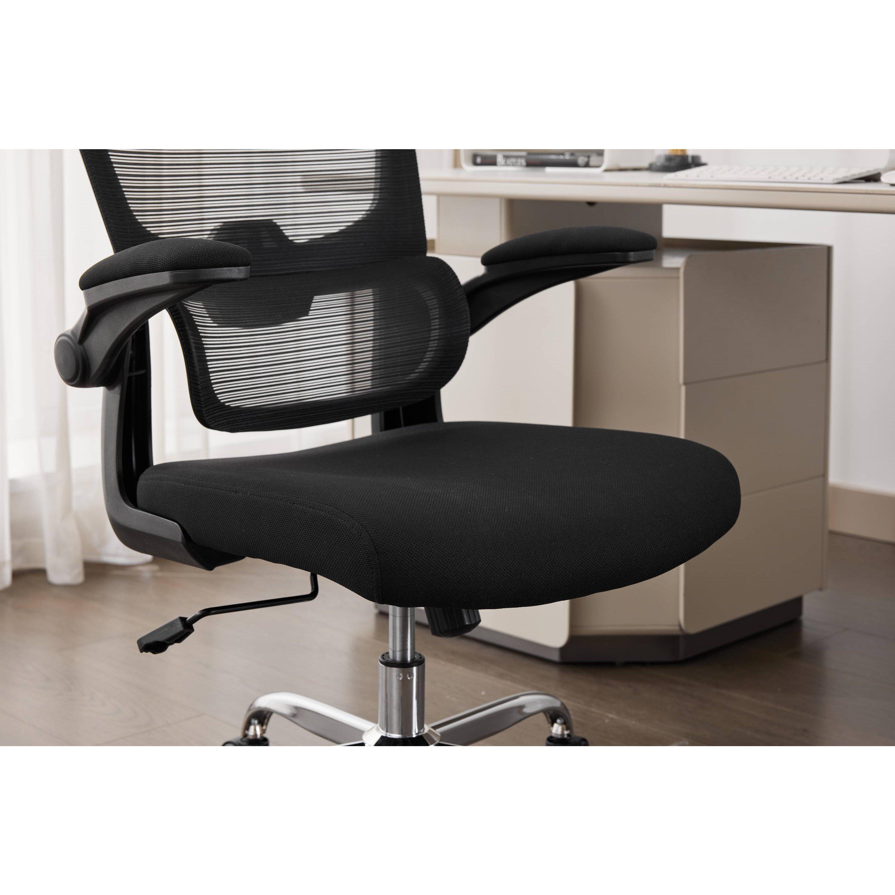 Black - Shankar - Supreme Mesh Office Chair - 4