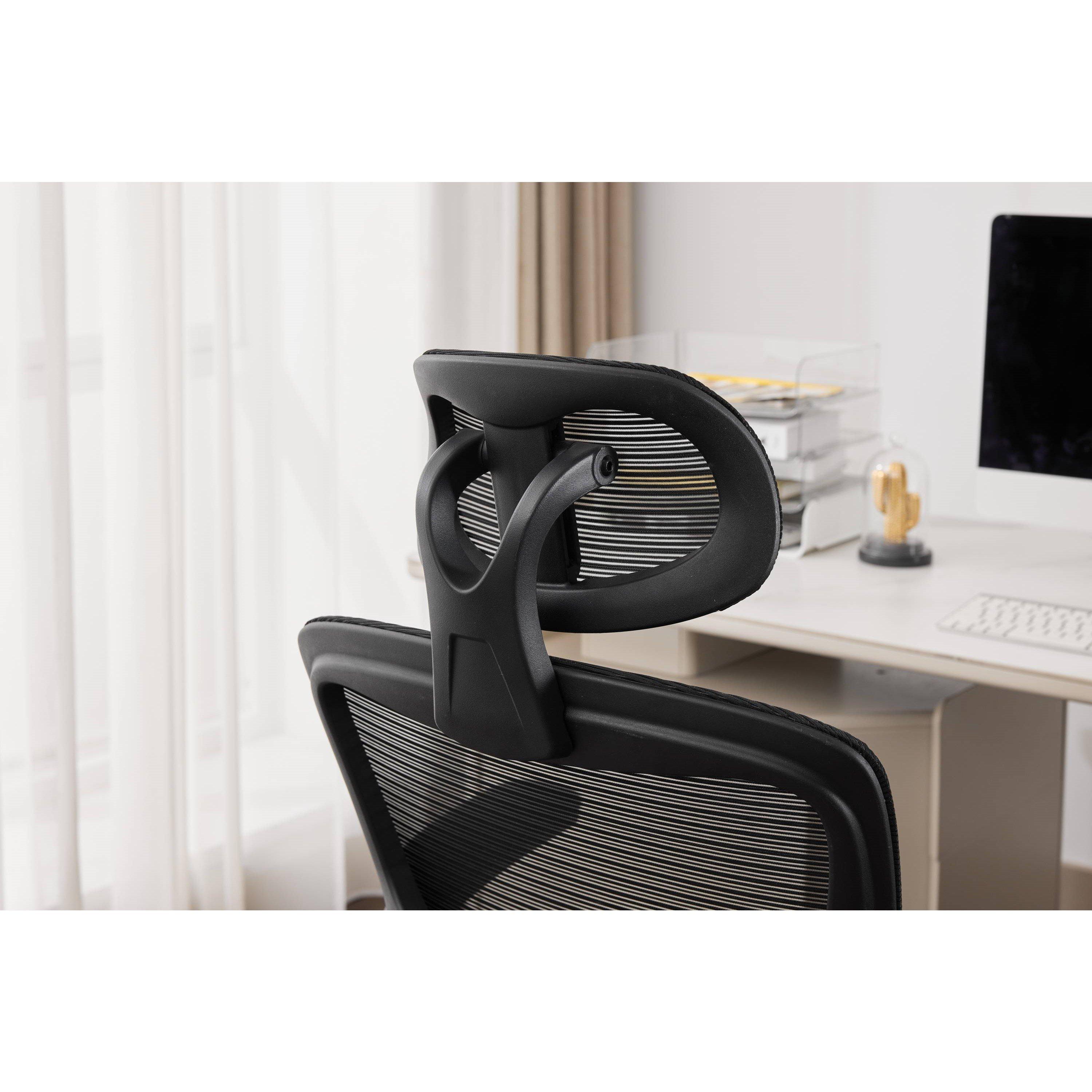 Black - Shankar - Supreme Mesh Office Chair - 6