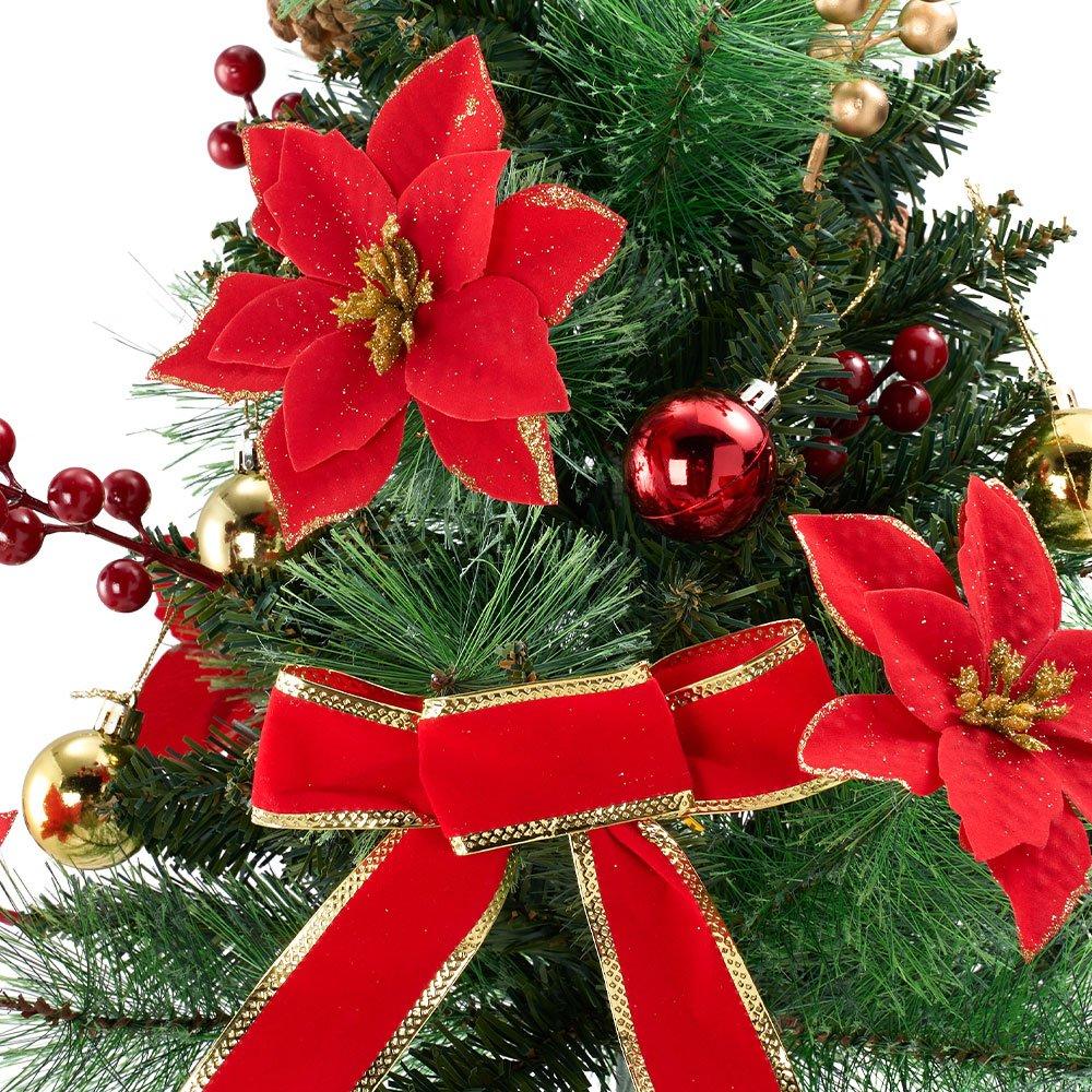 Green - LIFE IDEAS - Christmas Tree Ground Stake with Solar Light - 3