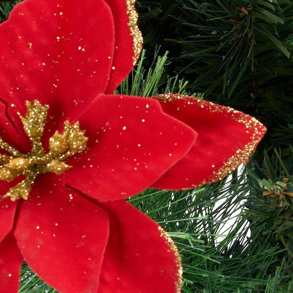 Green - LIFE IDEAS - Christmas Tree Ground Stake with Solar Light - 4