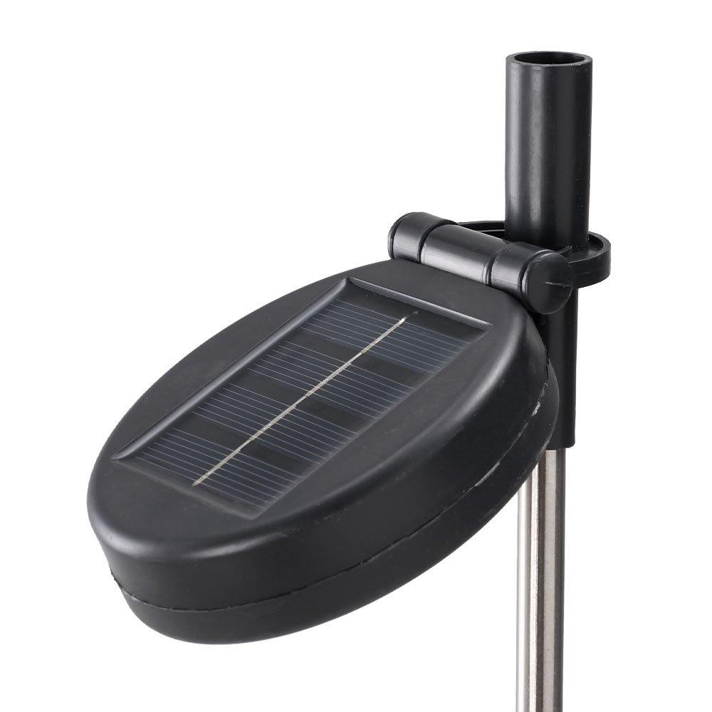 Green - LIFE IDEAS - Christmas Tree Ground Stake with Solar Light - 5
