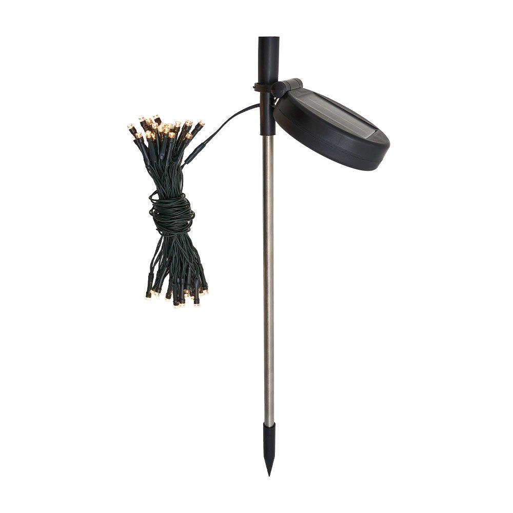Green - LIFE IDEAS - Christmas Tree Ground Stake with Solar Light - 6