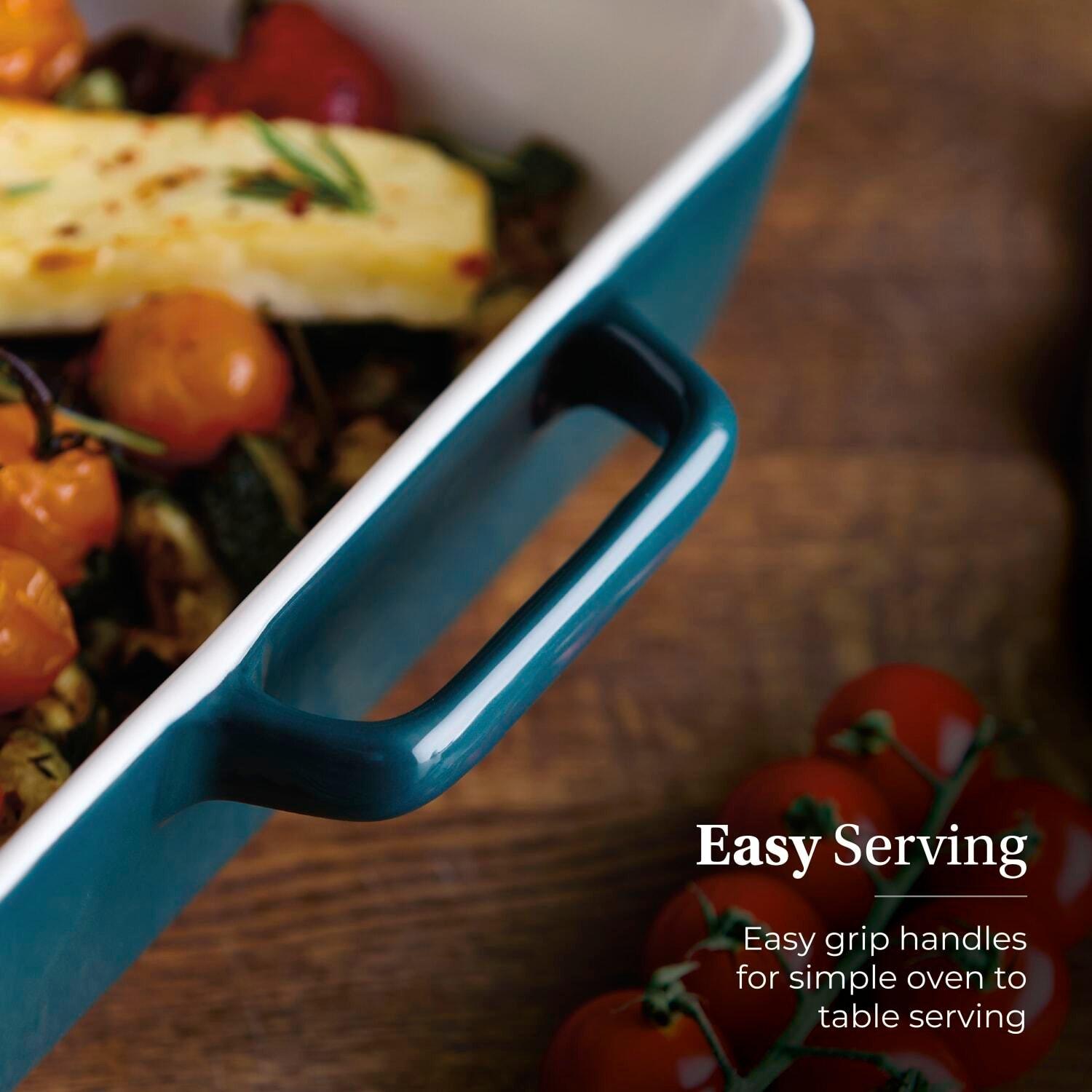 Agave - Barbary And Oak - Nattura 38cm Rectangular Baking Dish Agave - 5