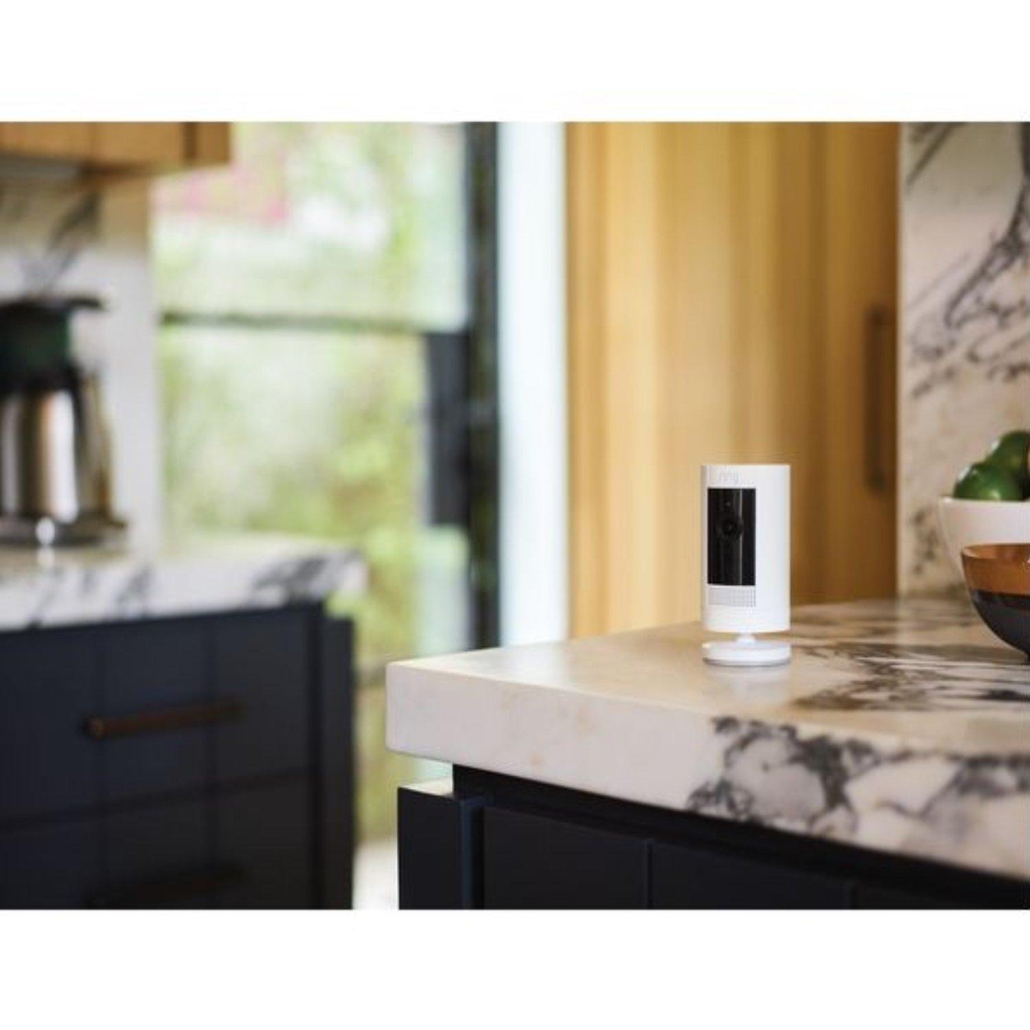 White - Ring - Stick Up 3rd Gen Cam Battery CCTV - 4