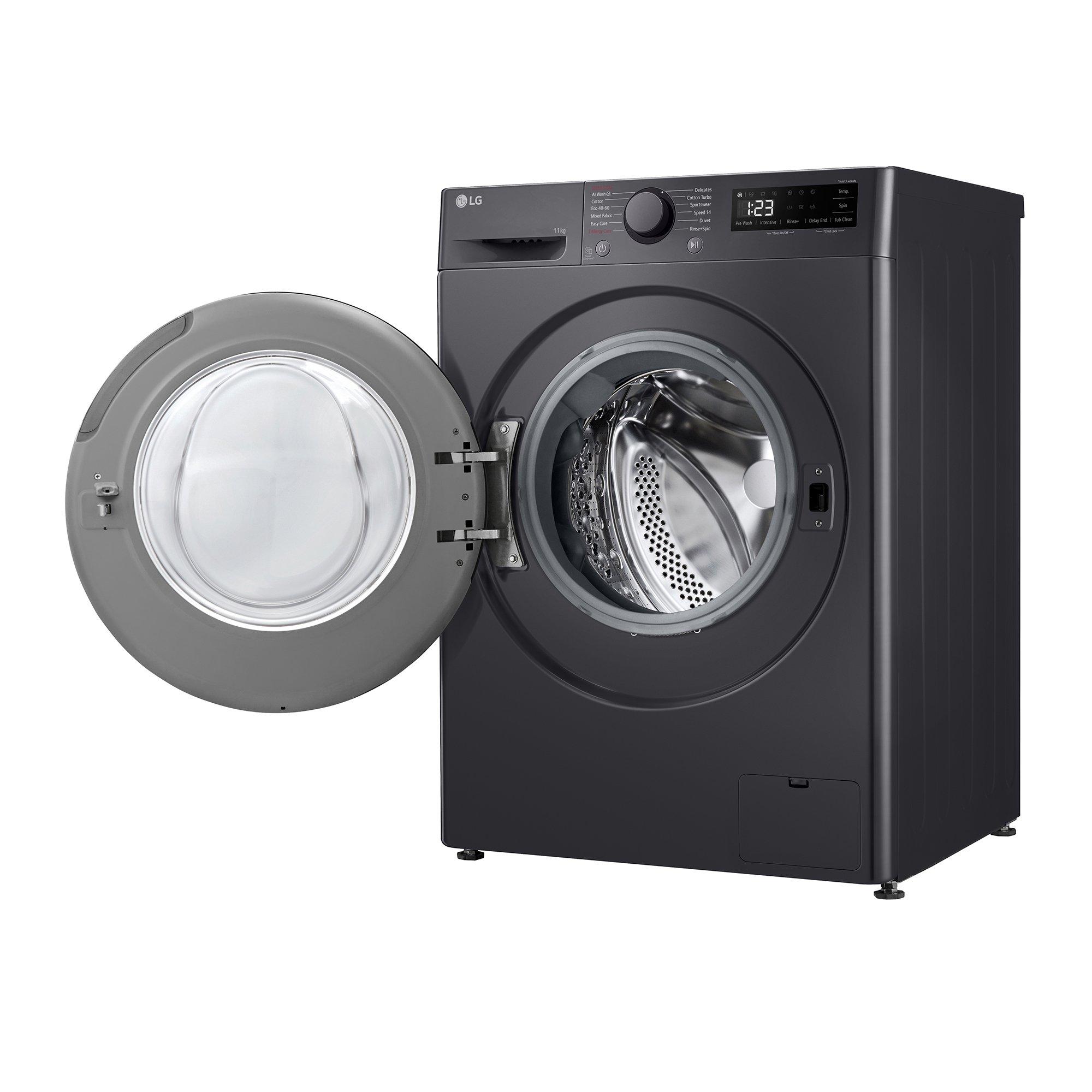 Slate Grey - LG - F4Y511GBLN1 11KG 1400 Washing Machine - 3