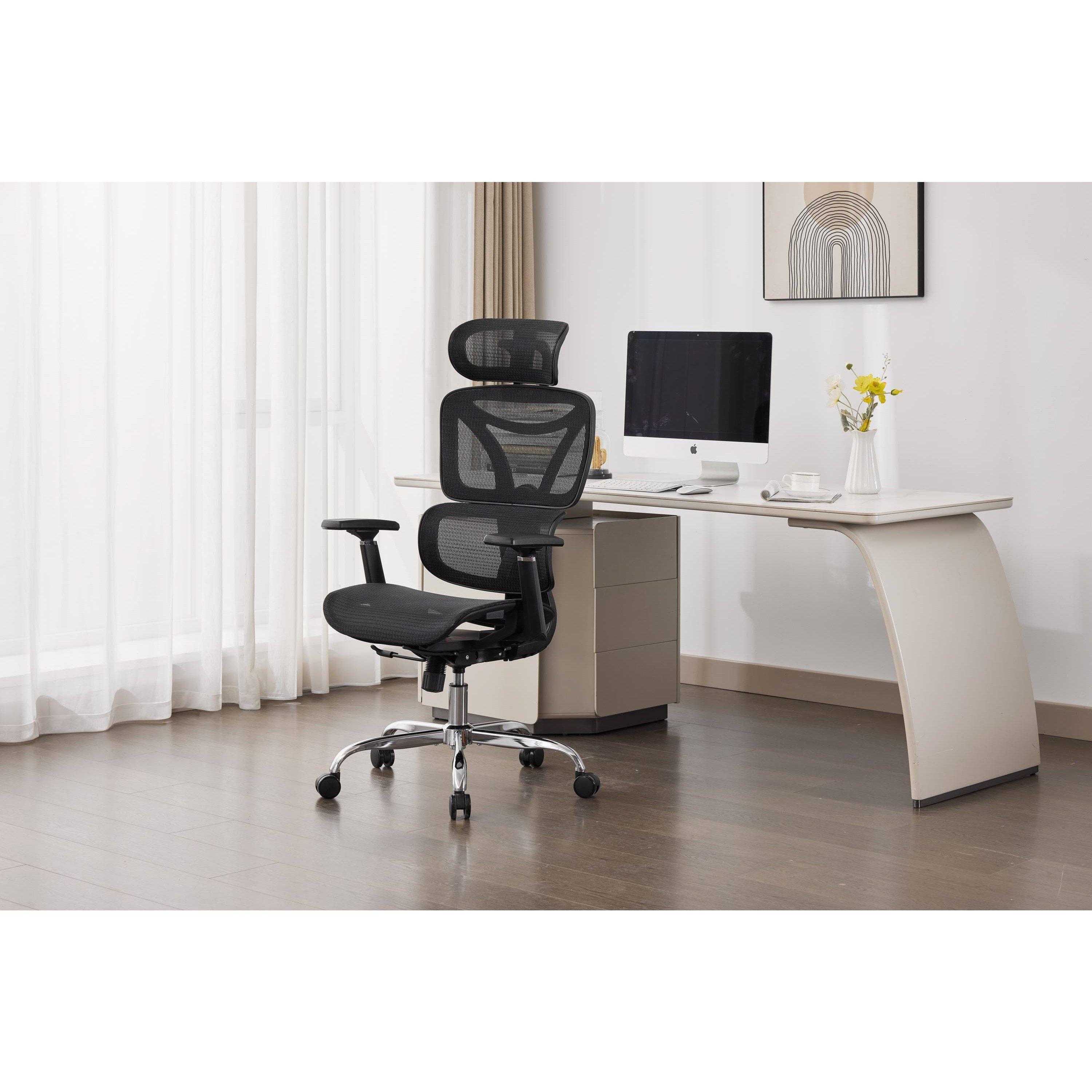 Black - Shankar - Elite Mesh Office Chair - 2