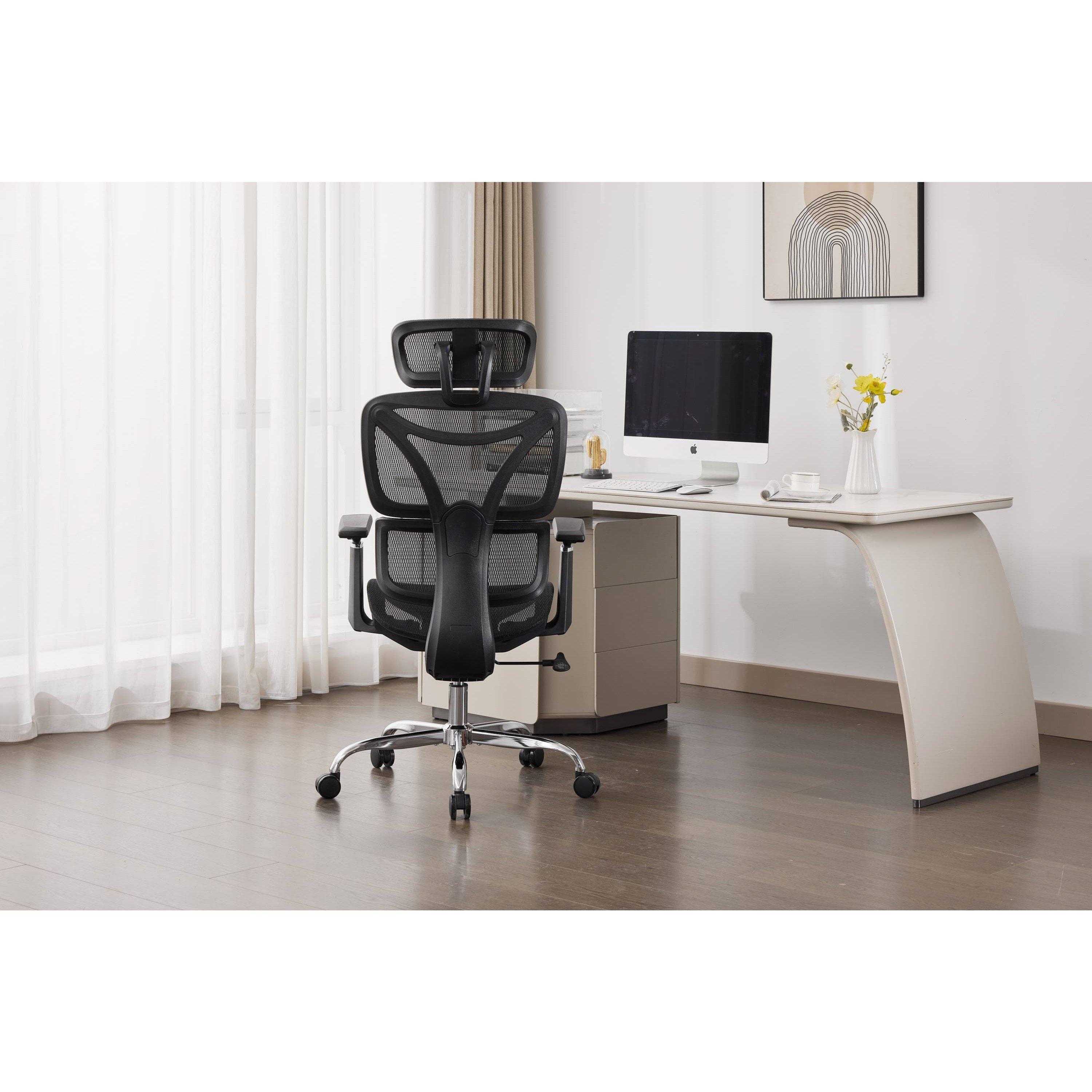 Black - Shankar - Elite Mesh Office Chair - 3