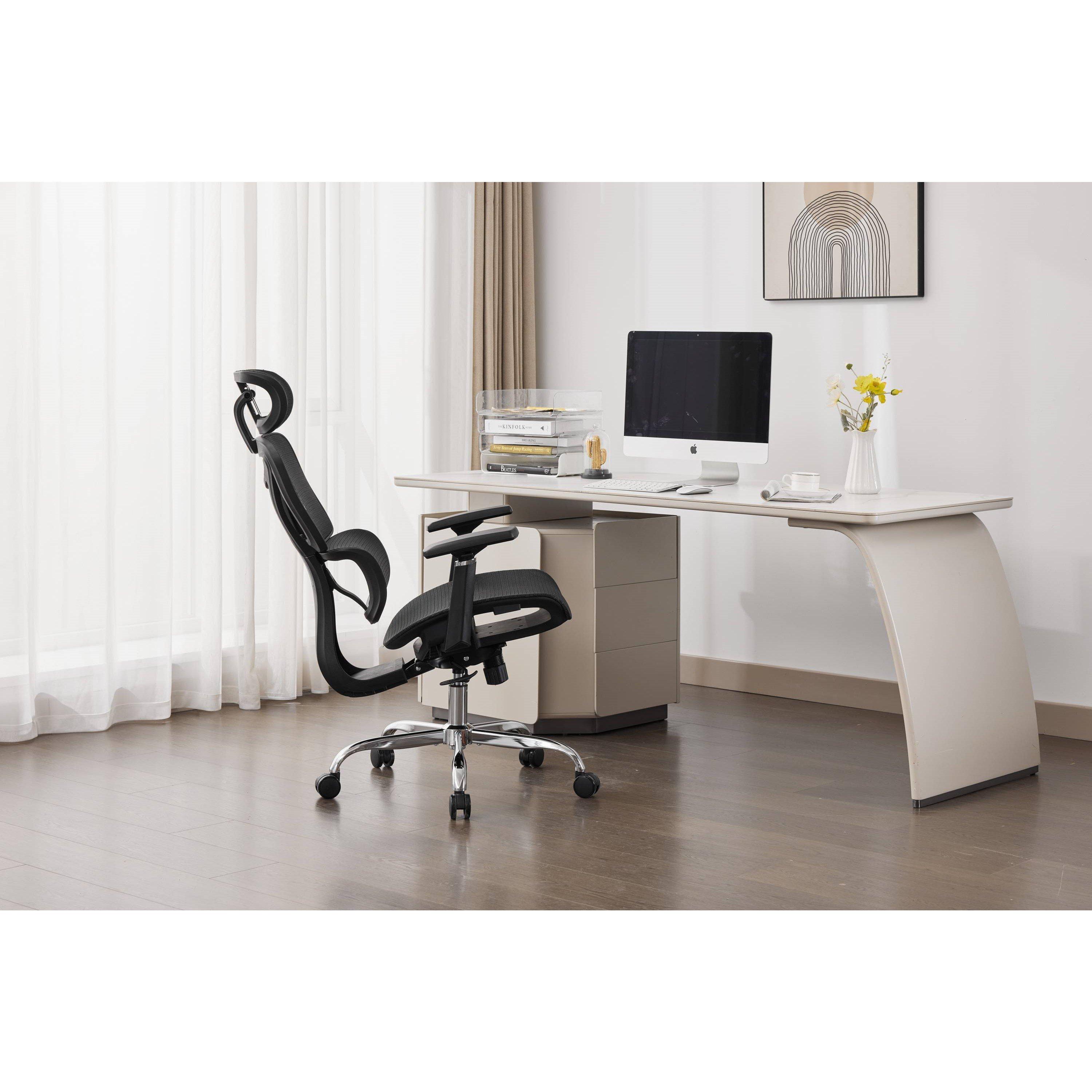 Black - Shankar - Elite Mesh Office Chair - 4