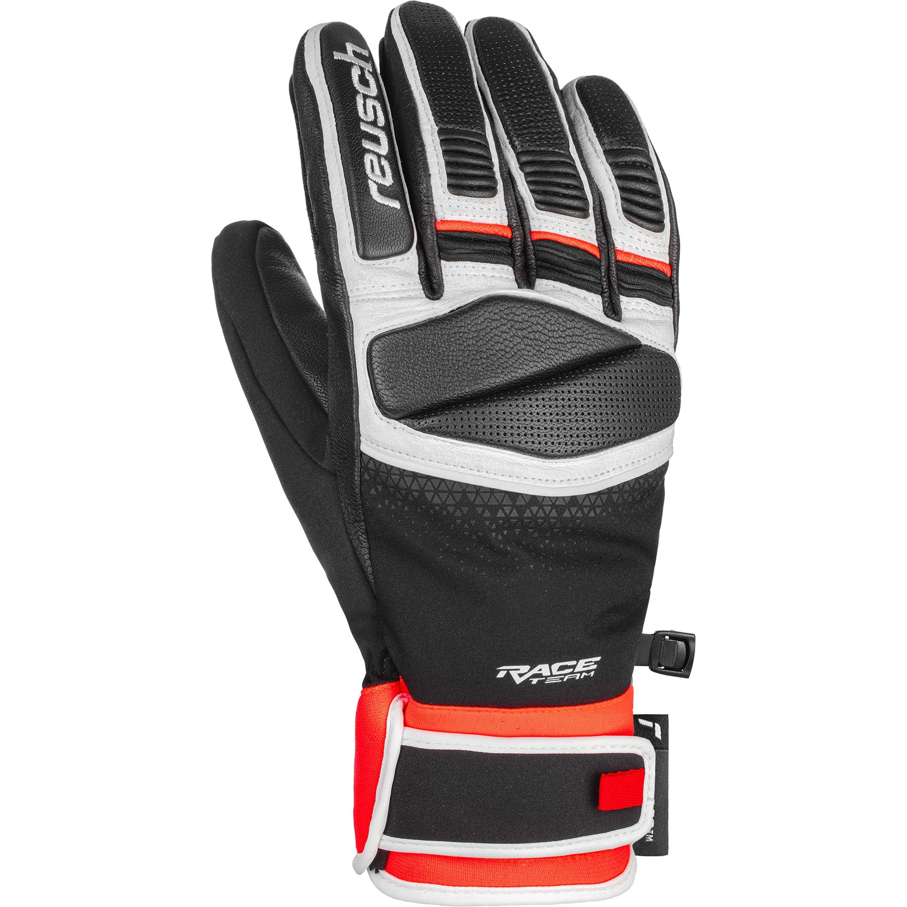 Black/White - Reusch - Racing Ski Gloves - 2