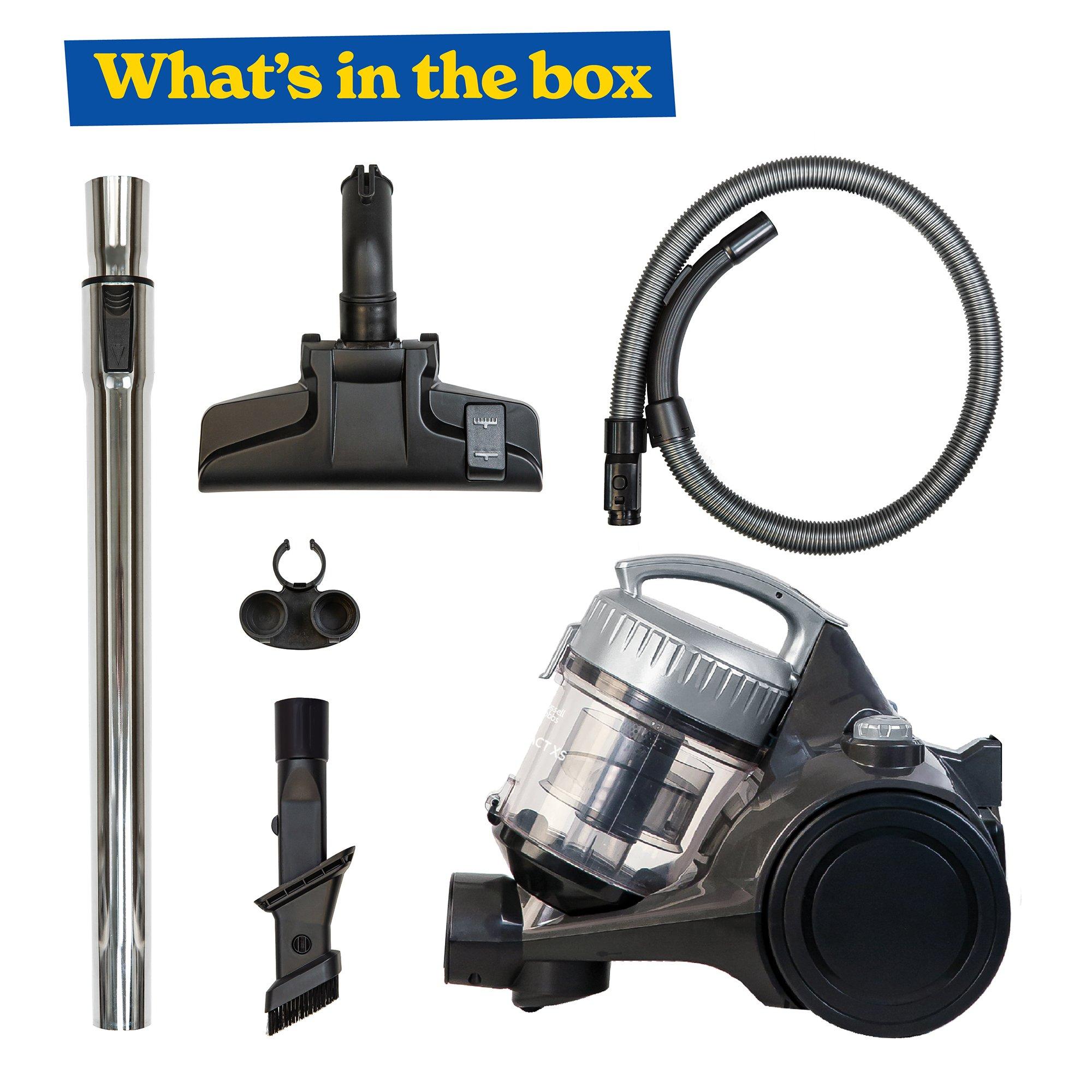 Silver & Grey - Russell Hobbs - RHCV1611 COMPACT XS Cylinder Vacuum - 2