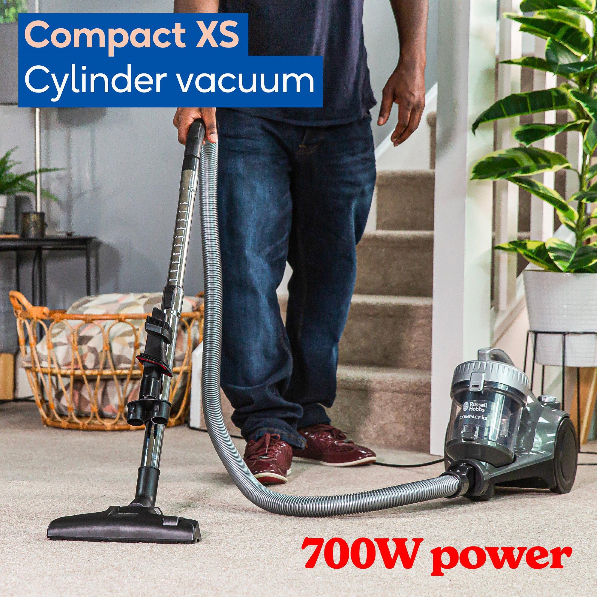 Silver & Grey - Russell Hobbs - RHCV1611 COMPACT XS Cylinder Vacuum - 3