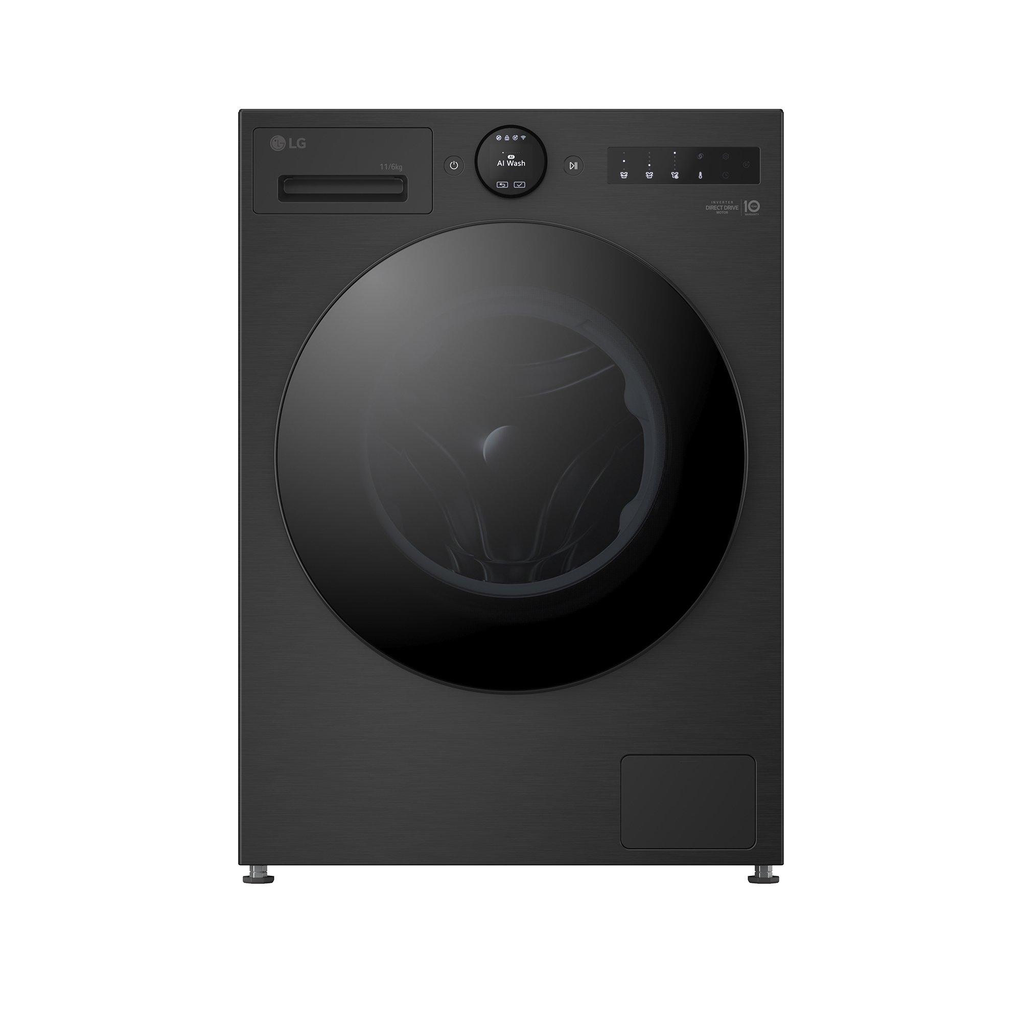 Essence Matte B - LG - W4X7016TBB 11KG / 6KG 1400 Washer Dryer - 1