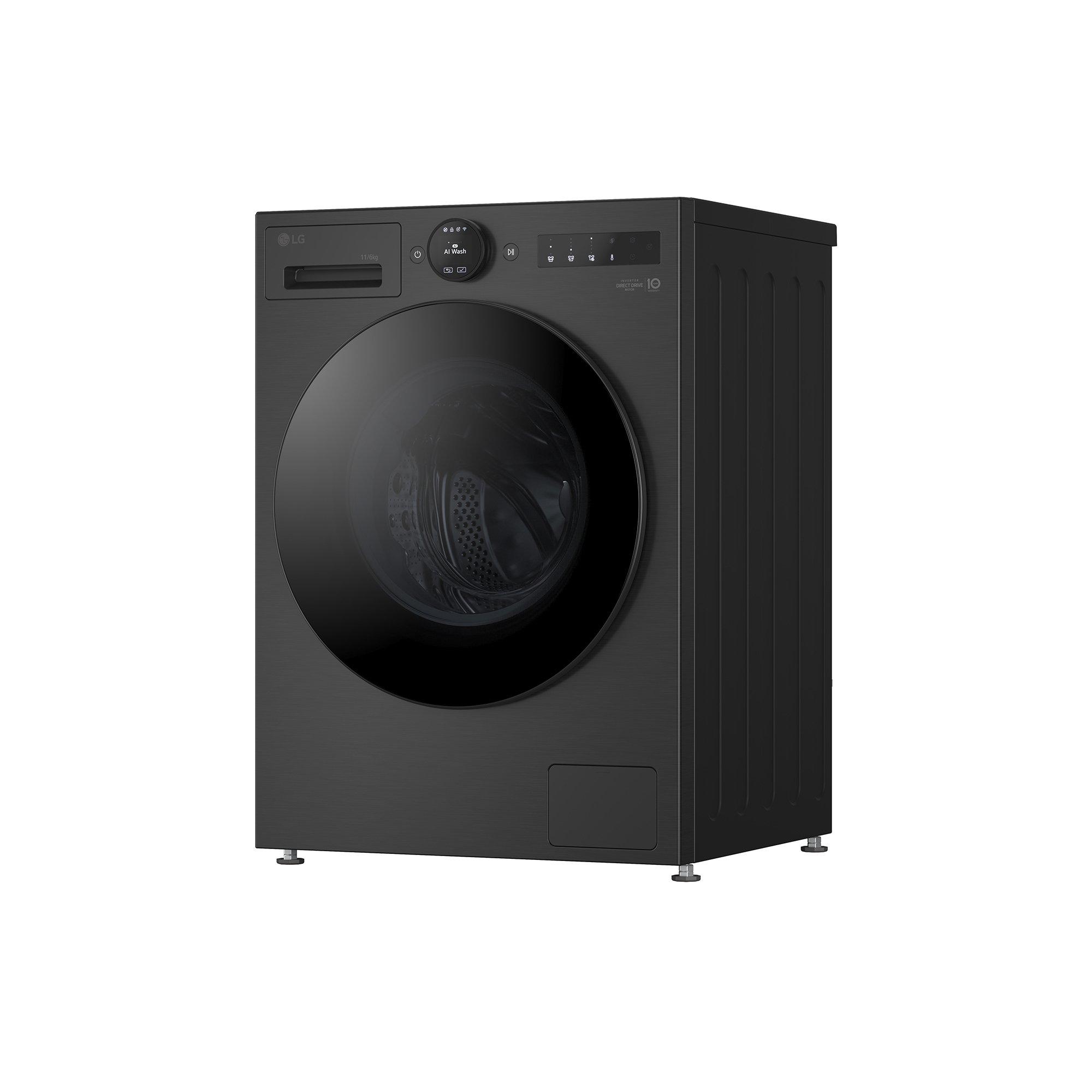 Essence Matte B - LG - W4X7016TBB 11KG / 6KG 1400 Washer Dryer - 2
