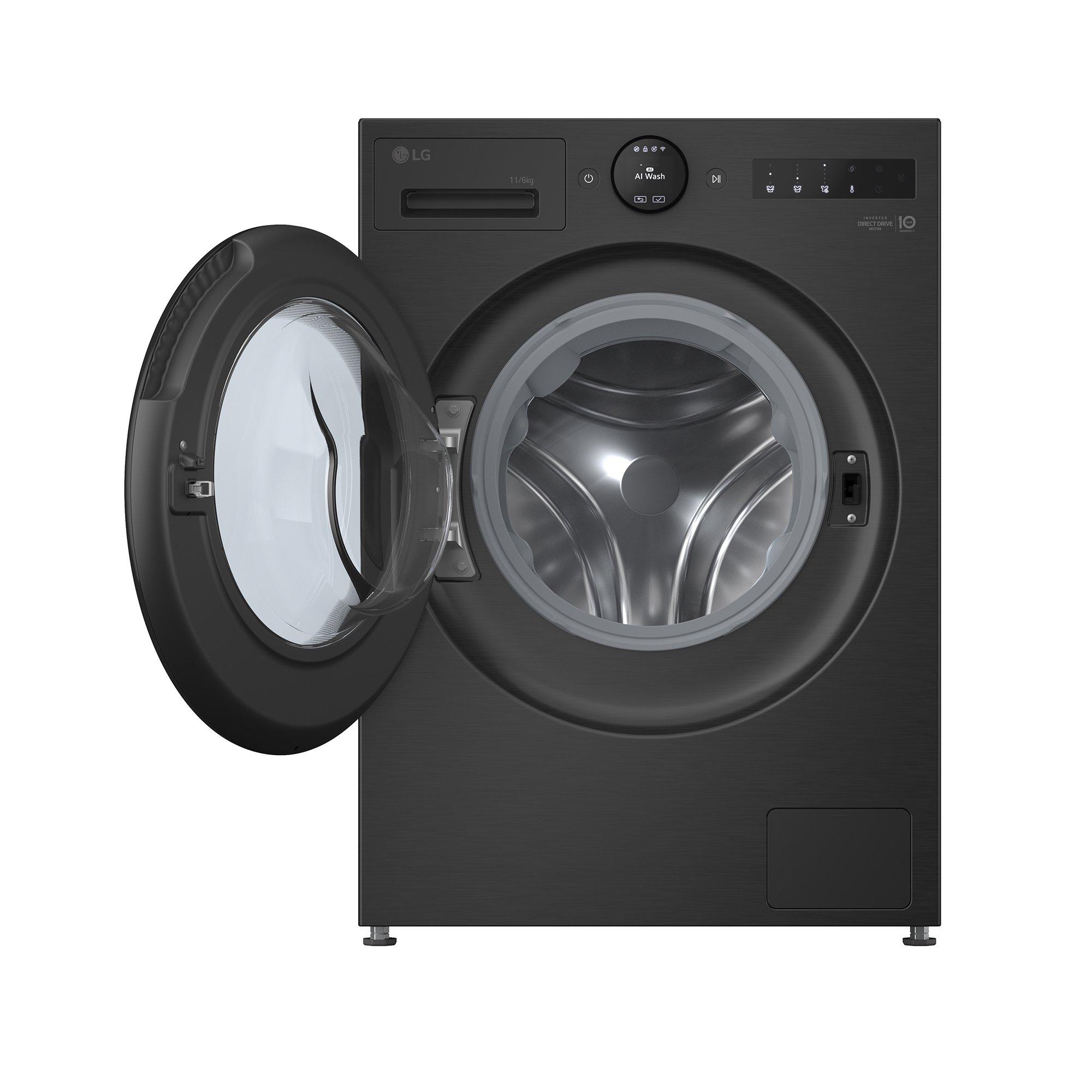 Essence Matte B - LG - W4X7016TBB 11KG / 6KG 1400 Washer Dryer - 5