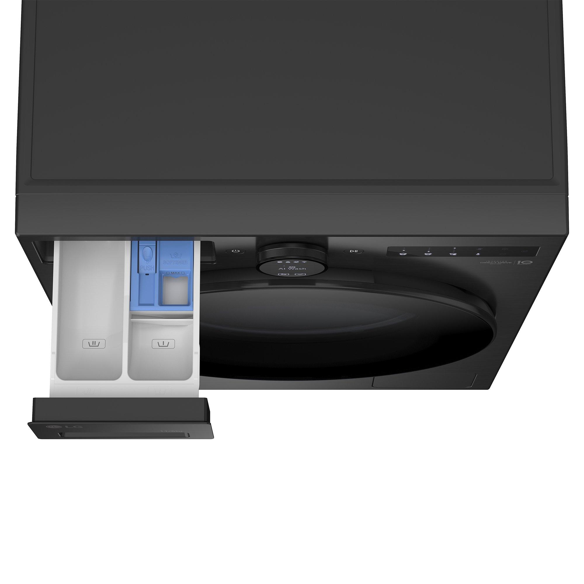 Essence Matte B - LG - W4X7016TBB 11KG / 6KG 1400 Washer Dryer - 6