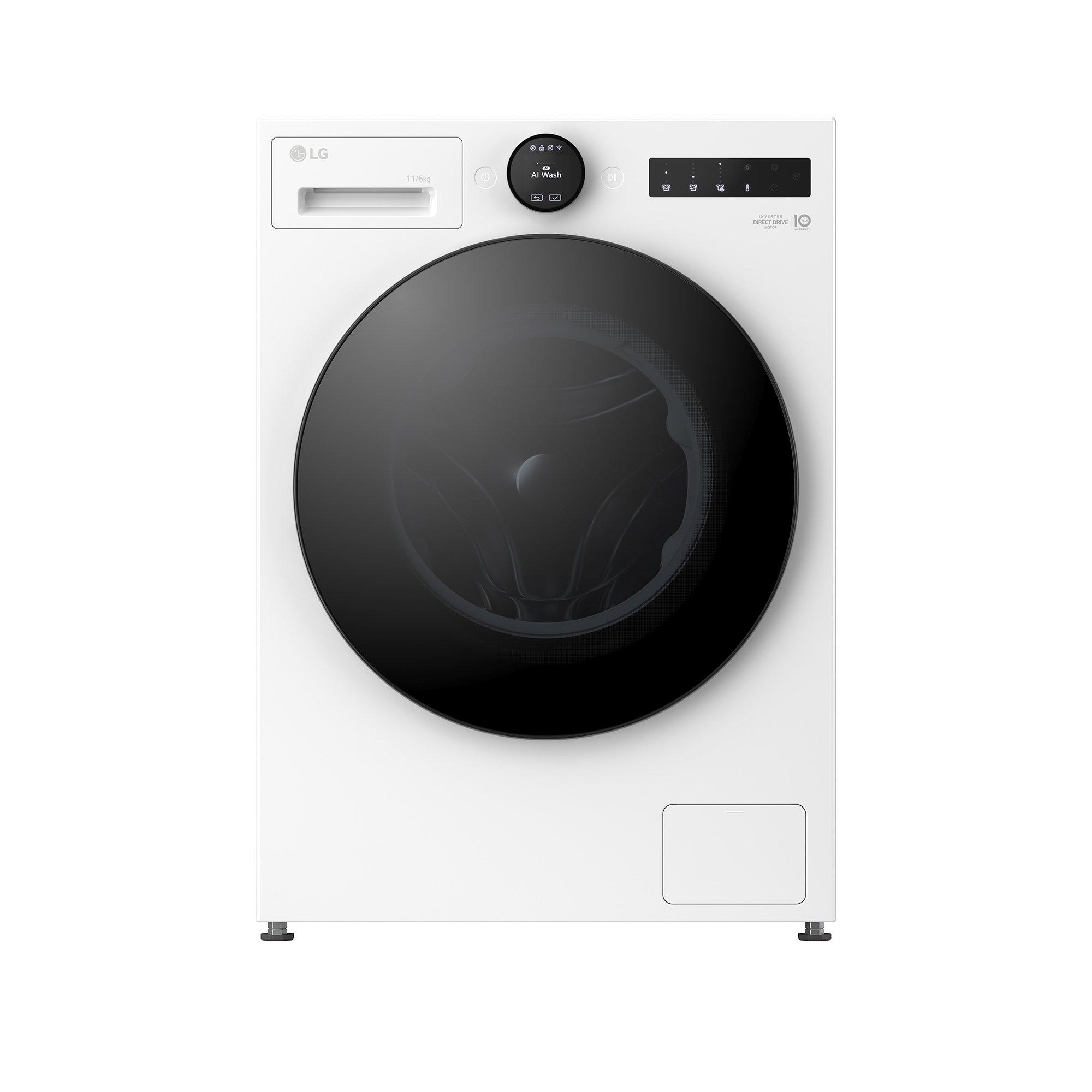 Lg  W4x7016twb 11Kg/6Kg 1400 Washer Dryer - Essence Glossy - 11KG / 6KG