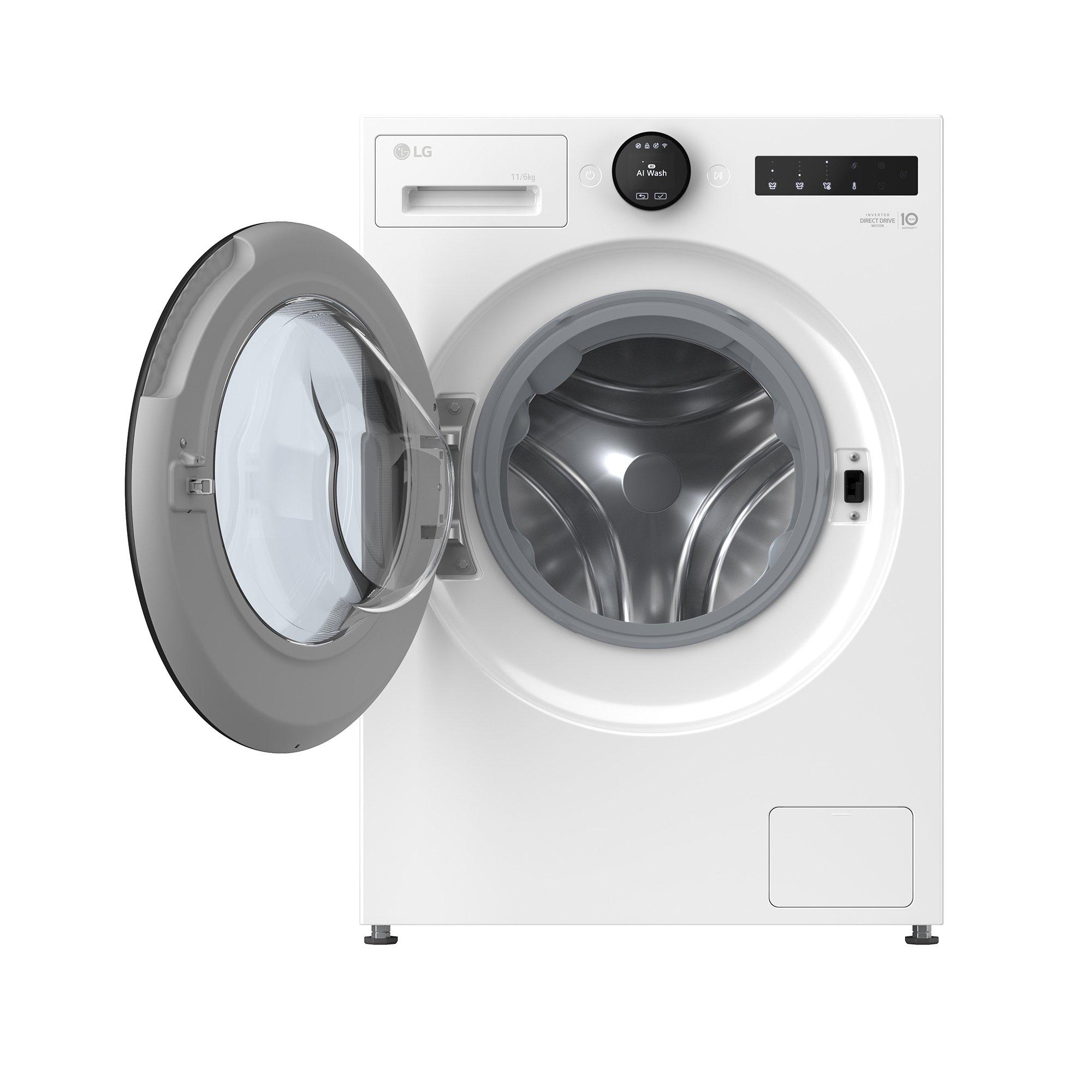 Essence Glossy - LG - W4X7016TWB 11KG/6KG 1400 Washer Dryer - 4