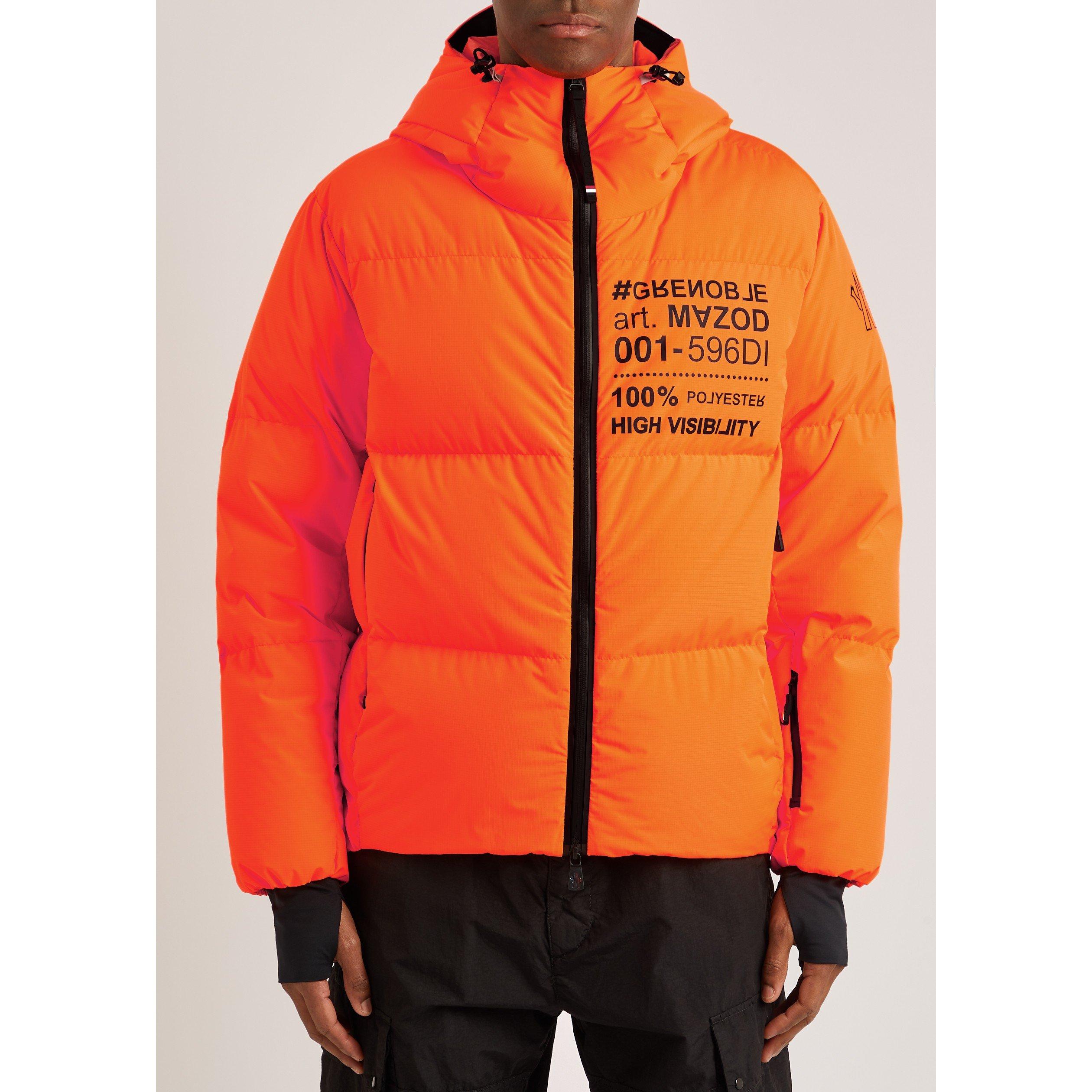 ORANGE - Moncler Grenoble - Men's Mazod Quilted Ski Jacket - 2