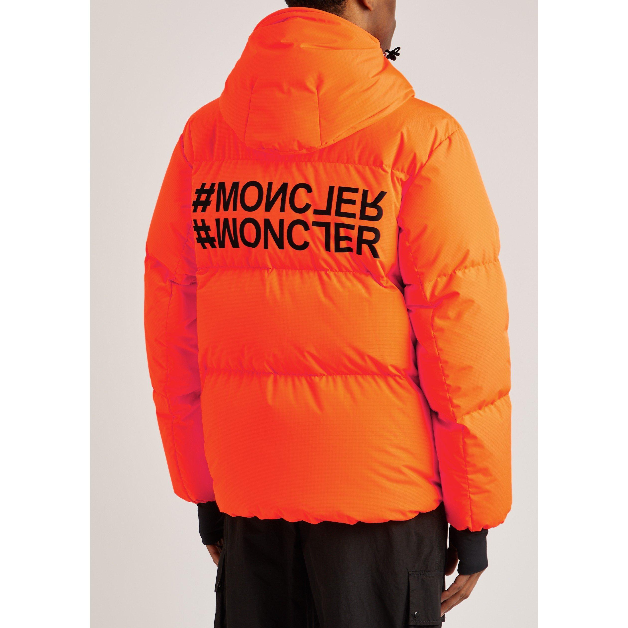 ORANGE - Moncler Grenoble - Men's Mazod Quilted Ski Jacket - 3