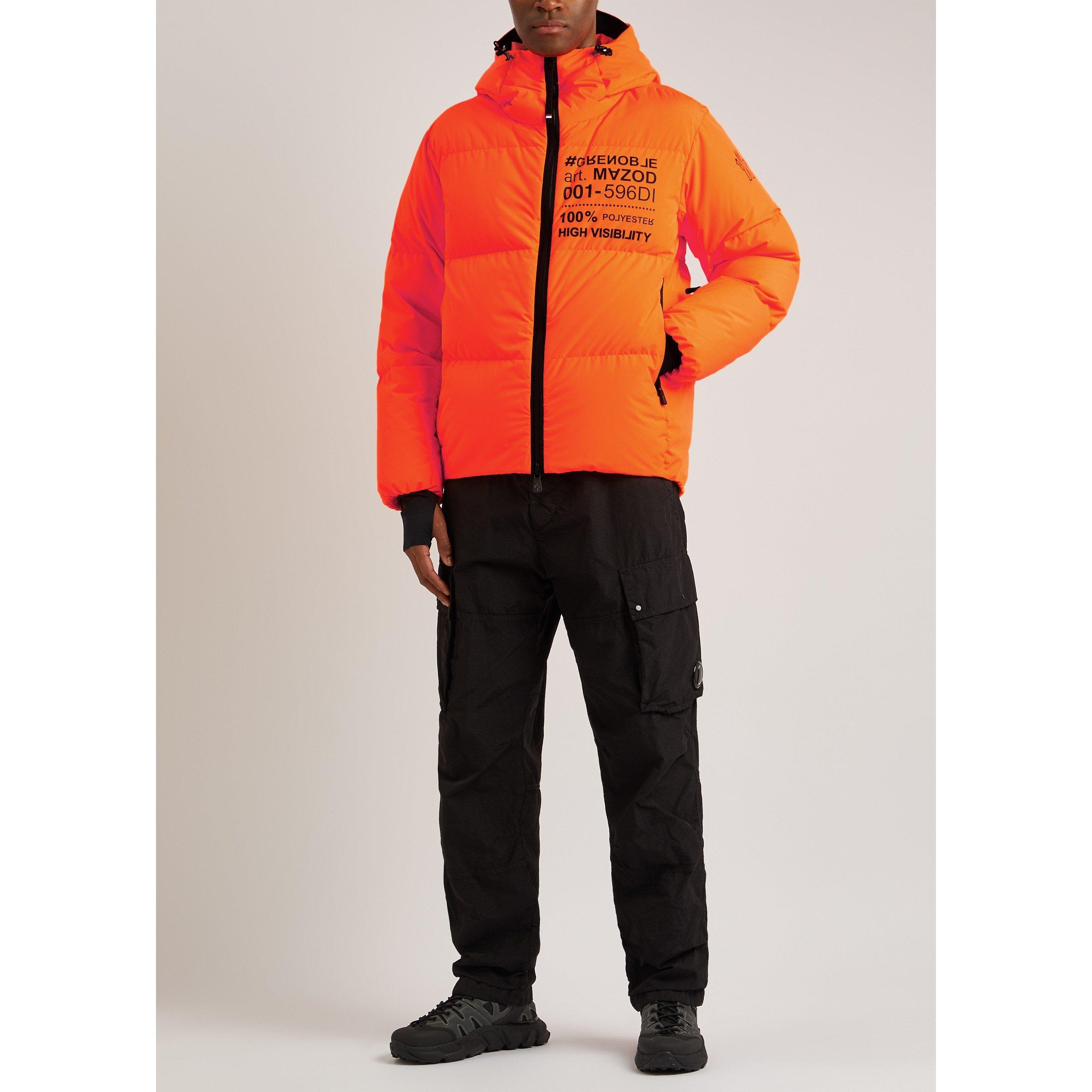 ORANGE - Moncler Grenoble - Men's Mazod Quilted Ski Jacket - 5