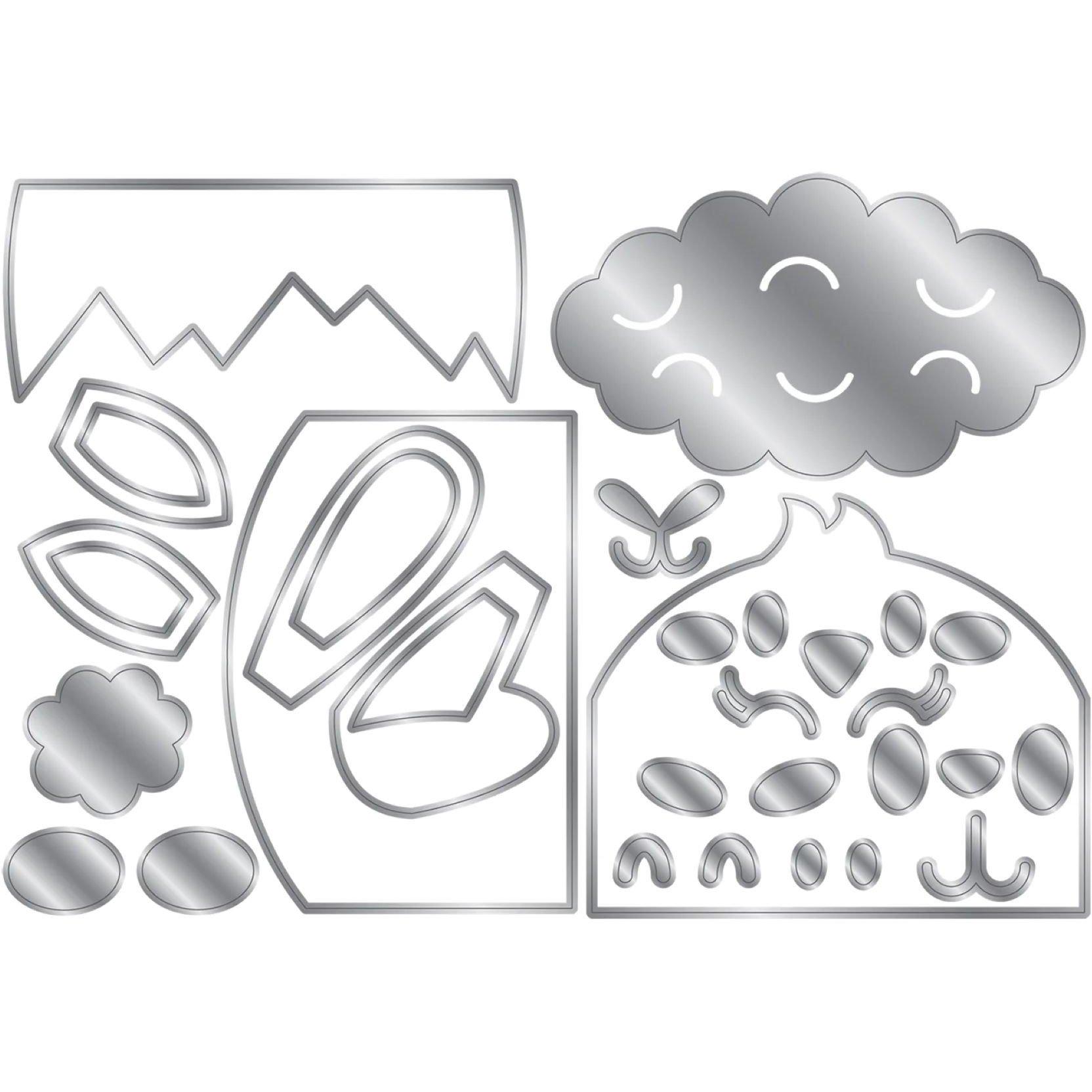 Multi - Crafters Companion - Metal Die Template - Easter Treat Boxes - 3