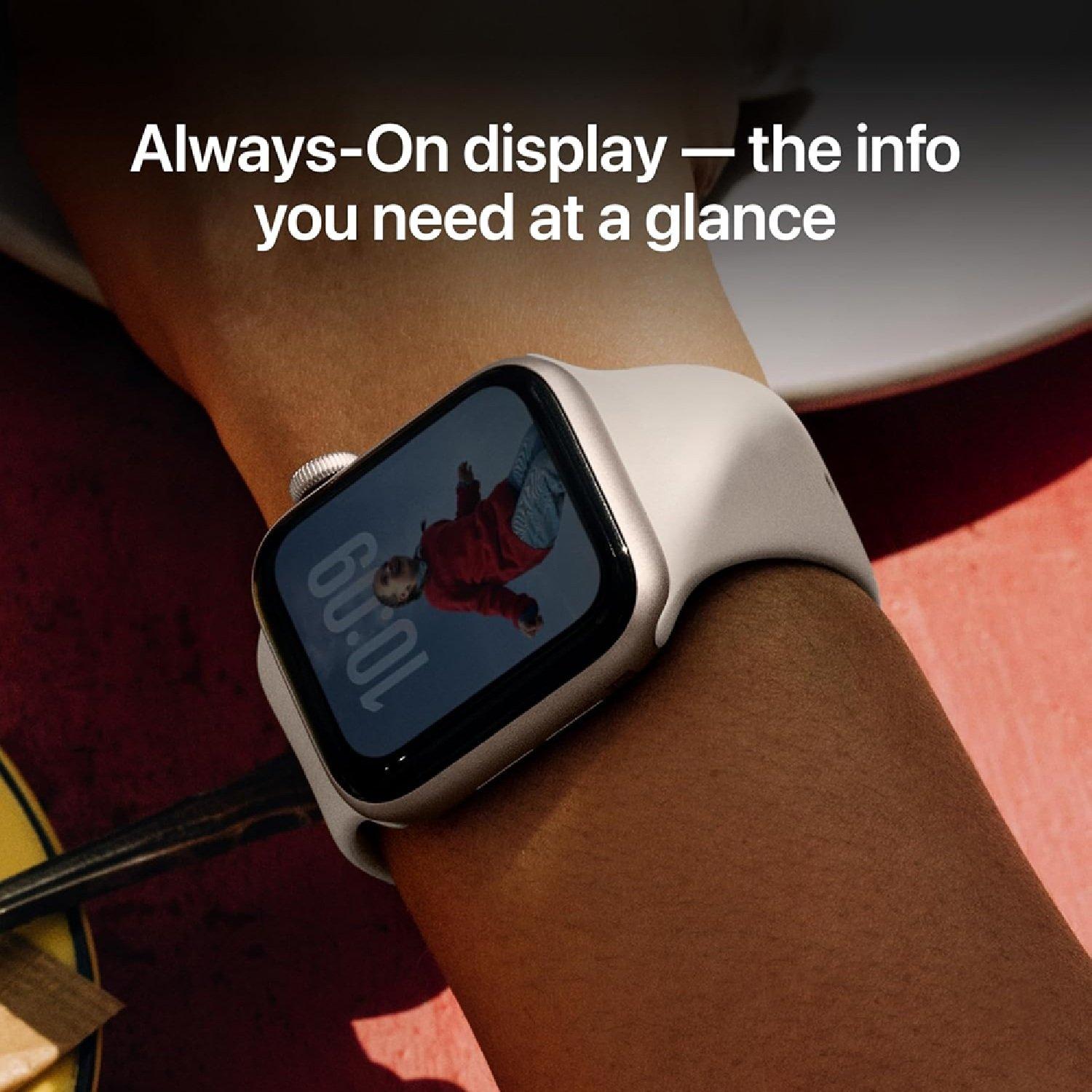 Midnight - Apple - Watch SE 3 GPS 40mm Aluminium Case With Sport Band - 3