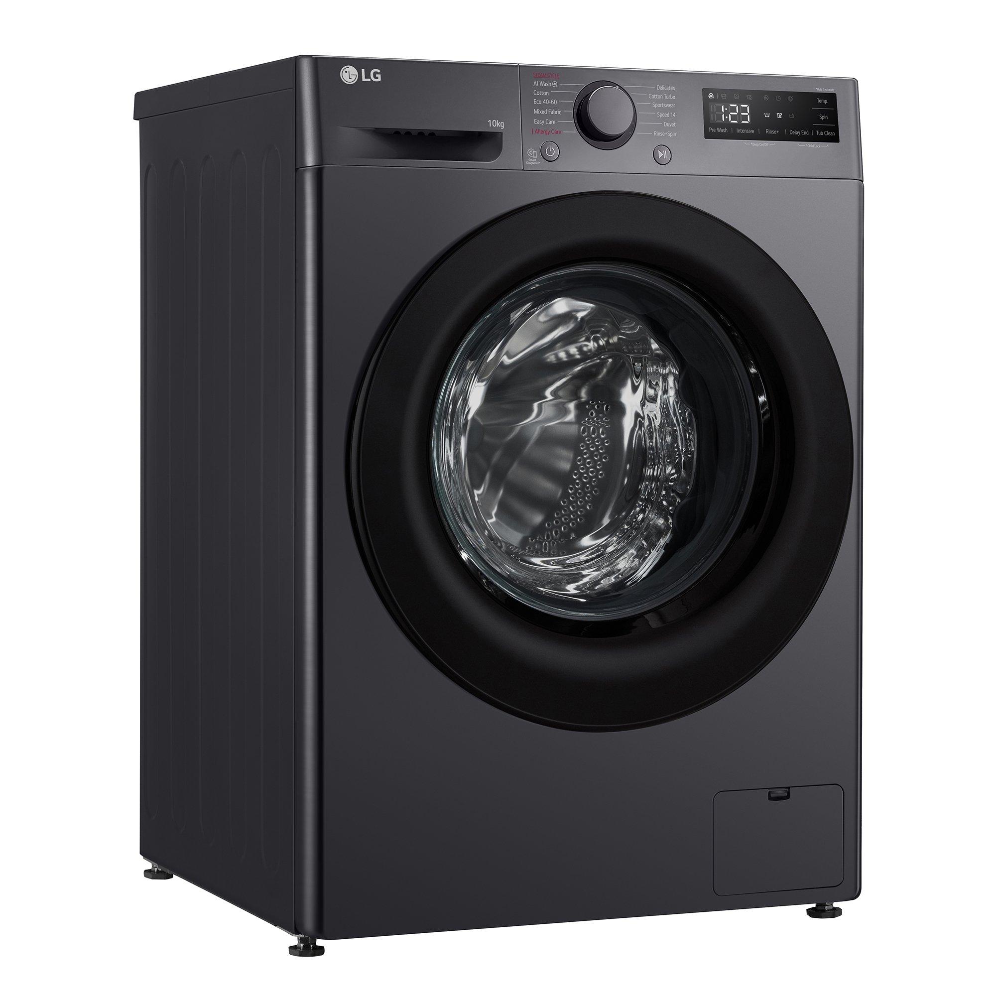 Slate Grey - LG - F4Y510GBLN1 10KG 1400 Washing Machine - 2