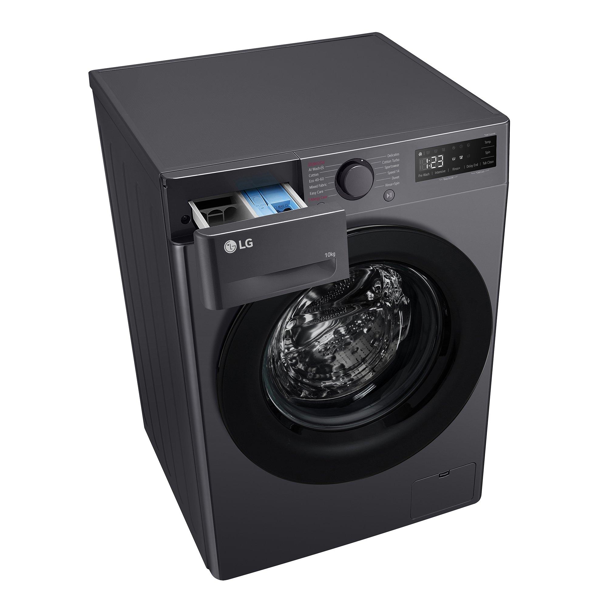 Slate Grey - LG - F4Y510GBLN1 10KG 1400 Washing Machine - 5