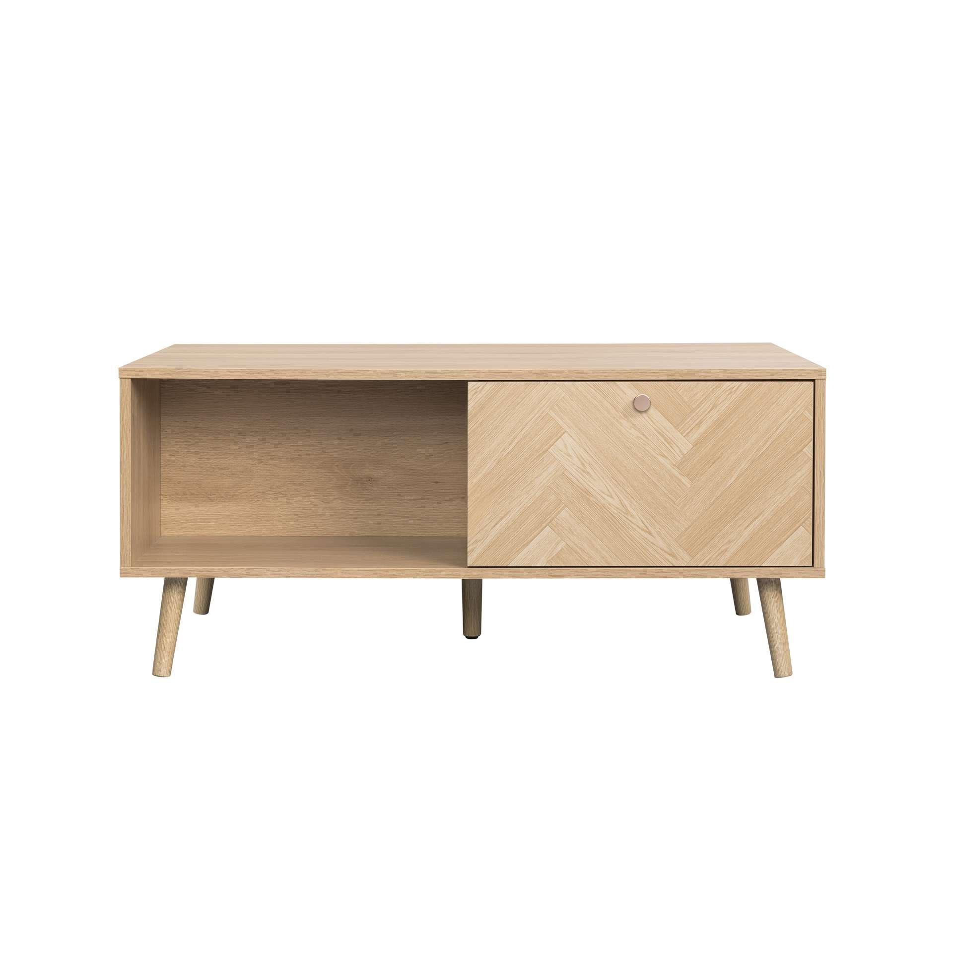 Nude - Birlea - Herringford 1 Drawer Coffee Table - 11