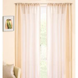 Tyrone Textiles Casabalnca Metallic Shimmer Voile Panel - Pair
