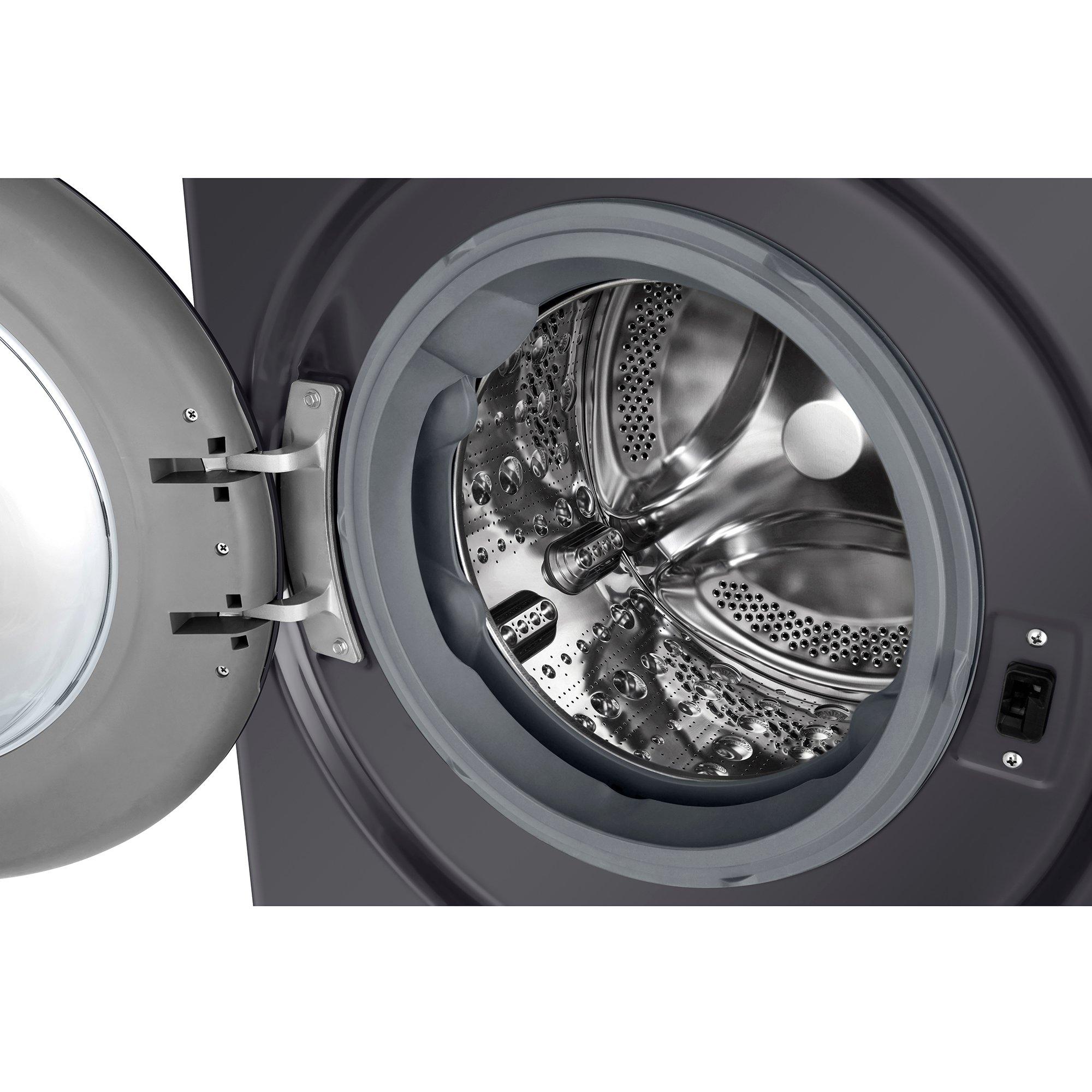 Slate Grey - LG - TurboWash™ F4Y513GBLN1 13kg Washing Machine - 3