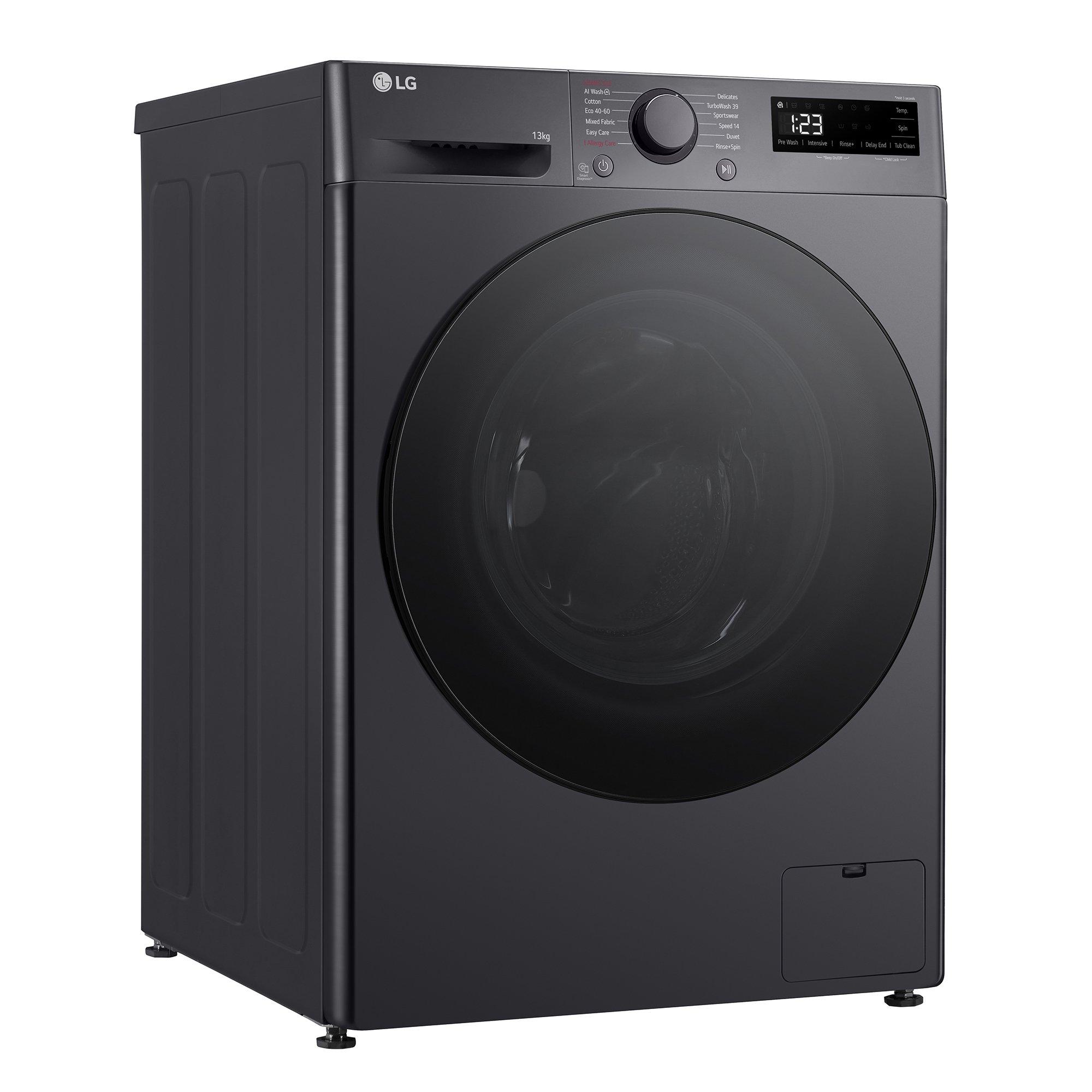 Slate Grey - LG - TurboWash™ F4Y513GBLN1 13kg Washing Machine - 6