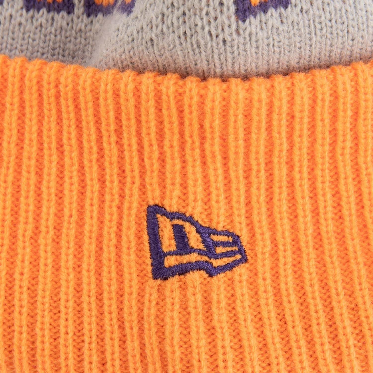 Purple - New Era - Phoenix Suns NBA Bobble Knit Hat - 3