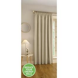 Enhanced Living Harvard 100% Blackout Thermal Tape Door Curtain