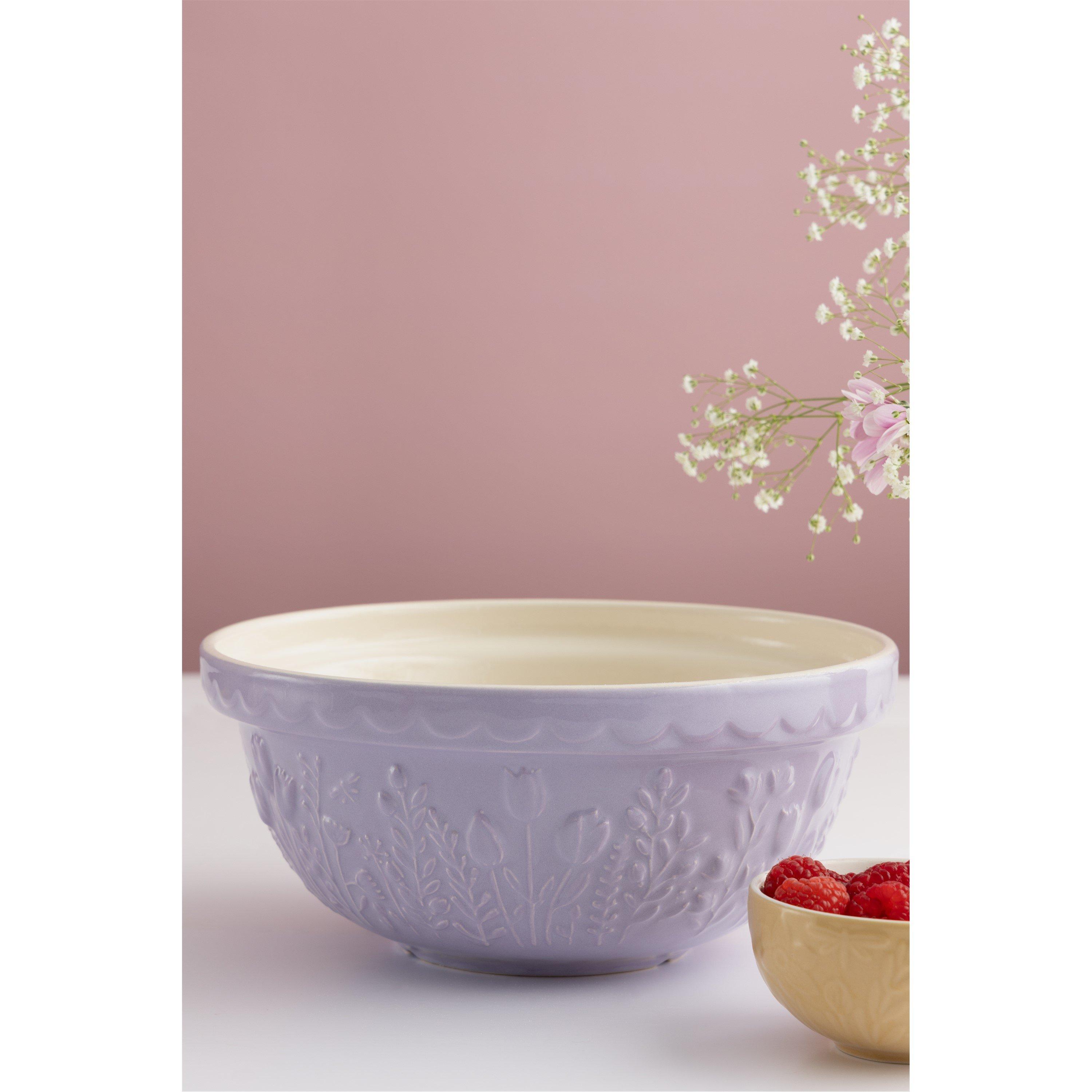 Lilac - Mason Cash - In the Meadow S24 Tulip Mixing Bowl 24cm - 1