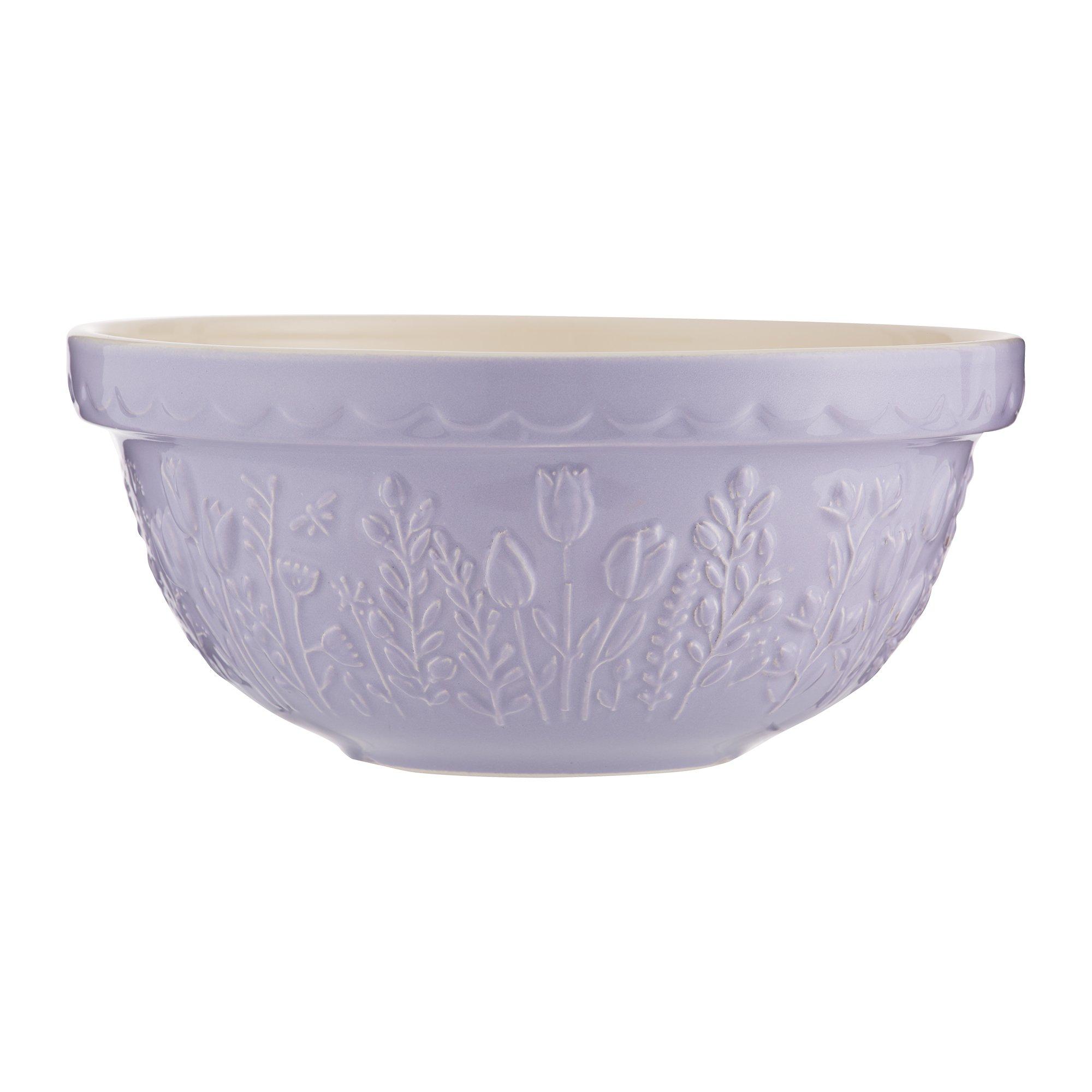 Lilac - Mason Cash - In the Meadow S24 Tulip Mixing Bowl 24cm - 3
