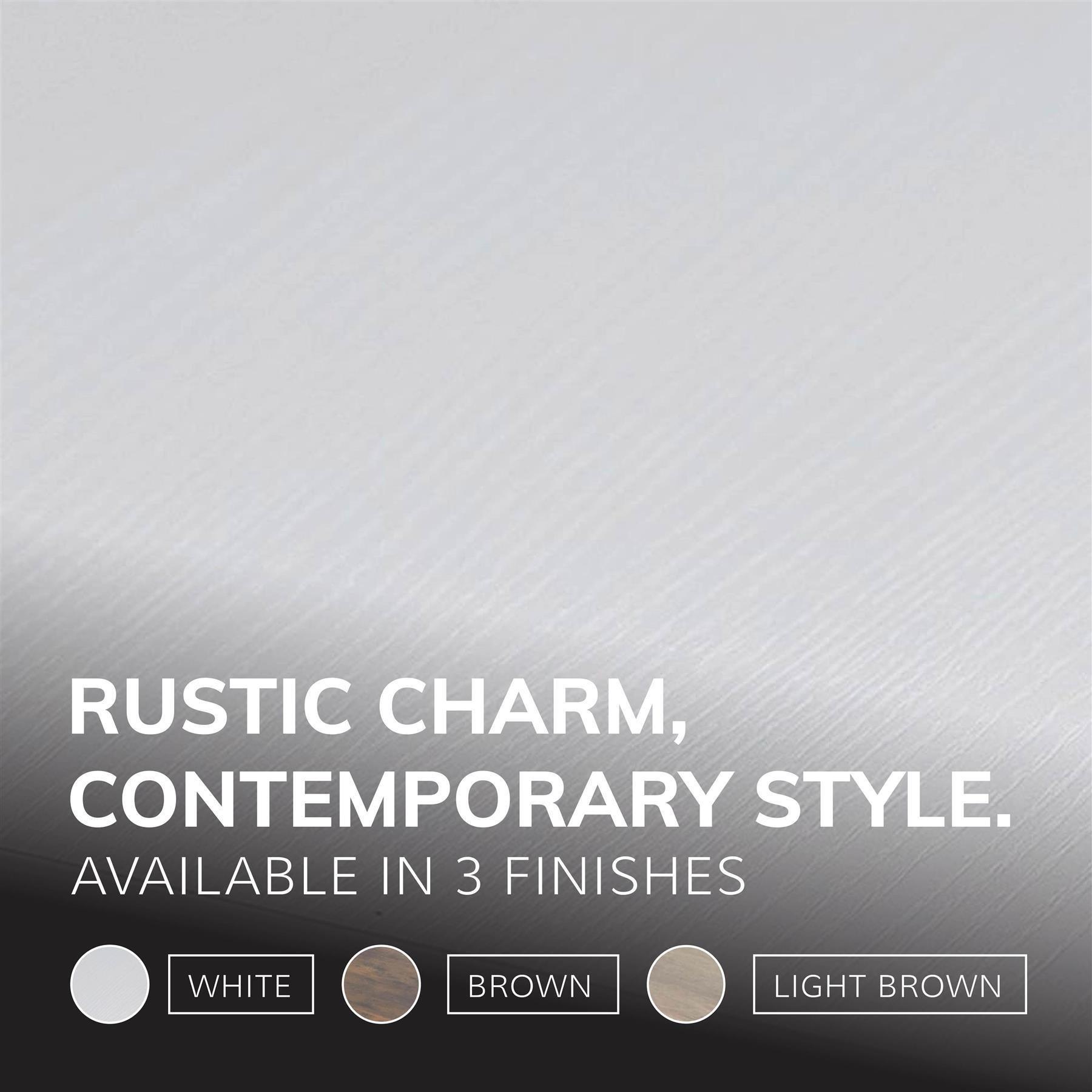 White - House of Home - White Computer Desk Metal Frame - 6