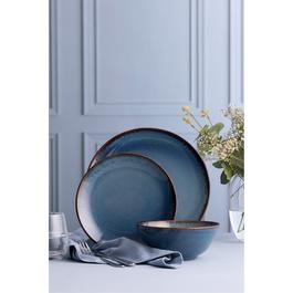 Mason Cash Reactive Glaze Blue 12pc Dinnerset