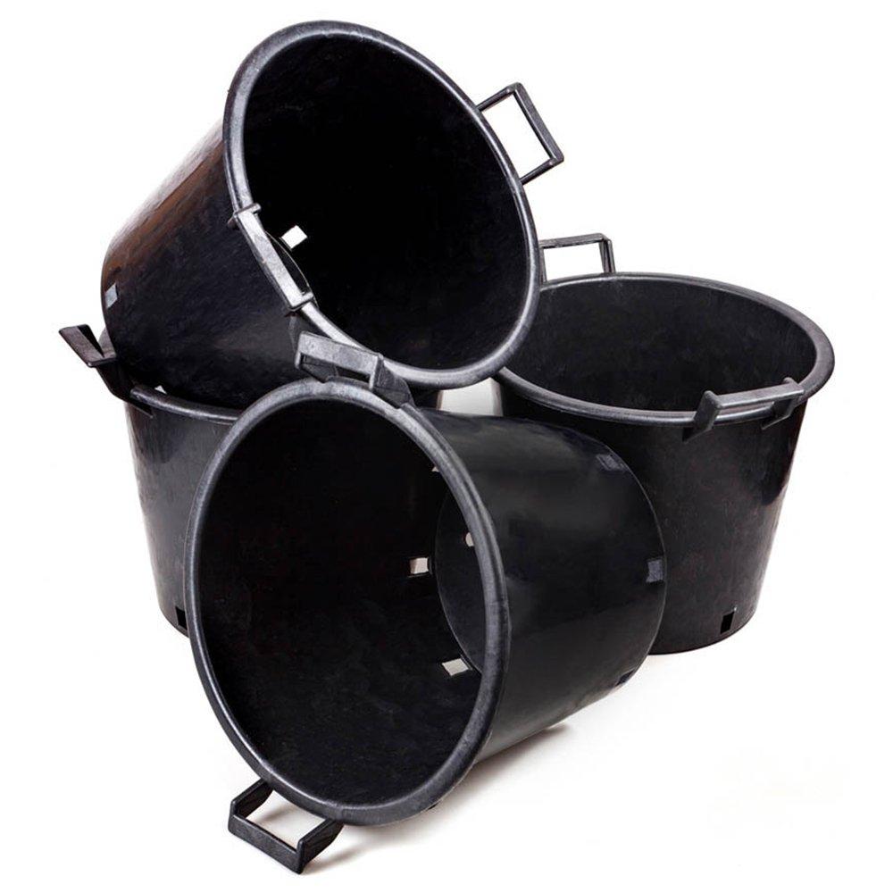 Black - YouGarden - Heavy Duty 30L Pot x 4 - 3